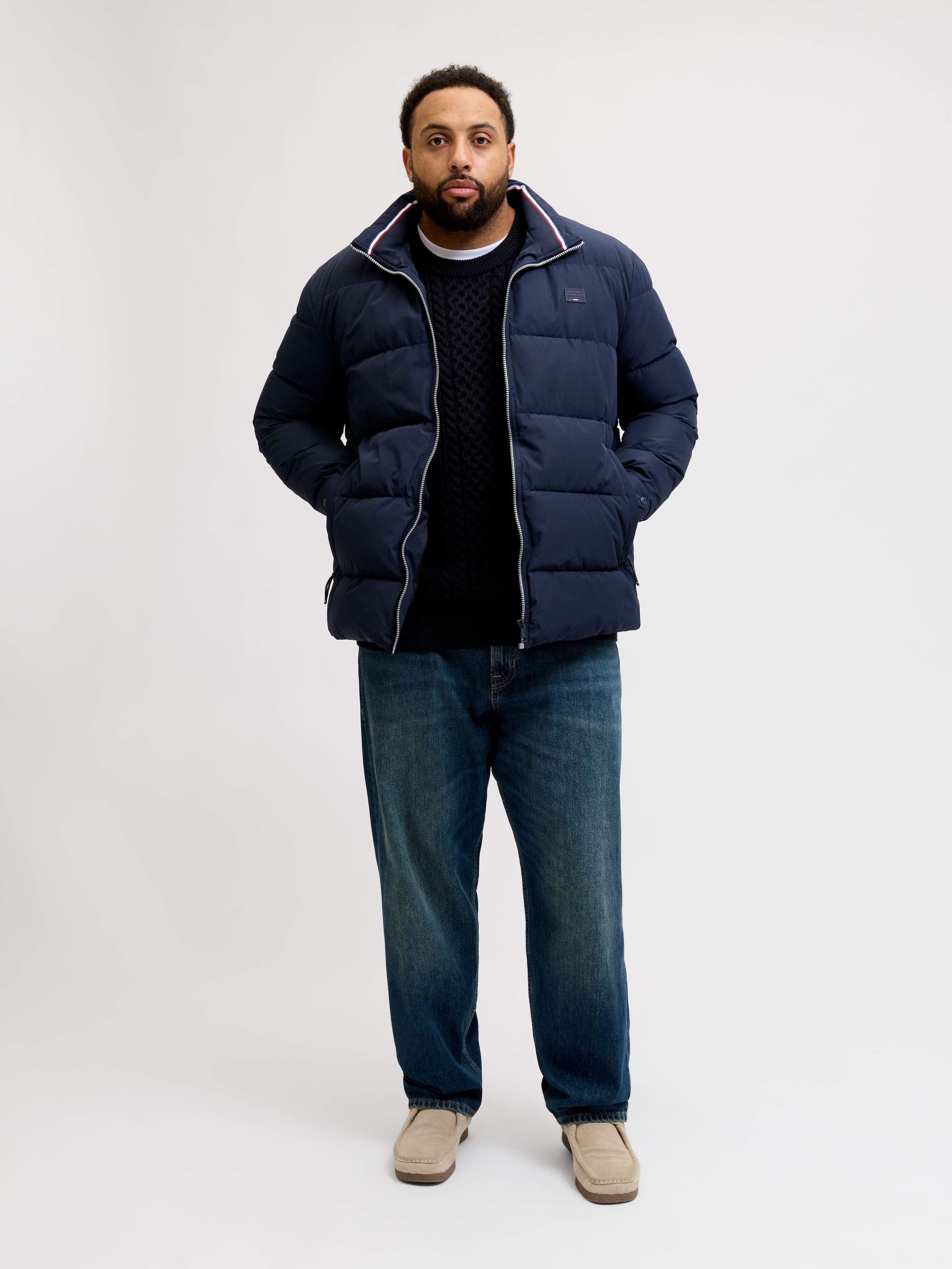 Jack & Jones PlusSize Steppjacke »JPRBLUALVES PUFFER PLS«