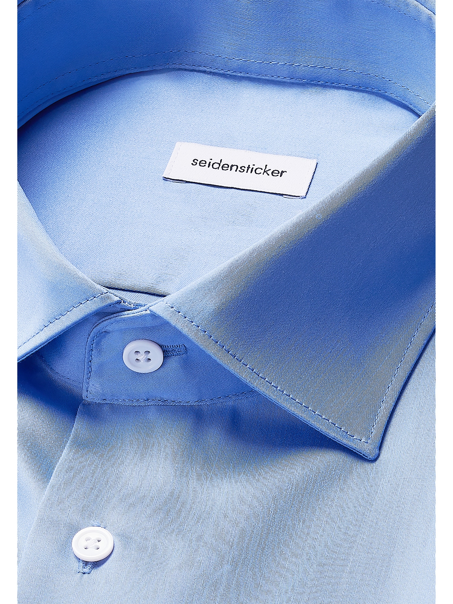 seidensticker Businesshemd »Schwarze Rose«, Slim 1/1 Kentkragen Uni