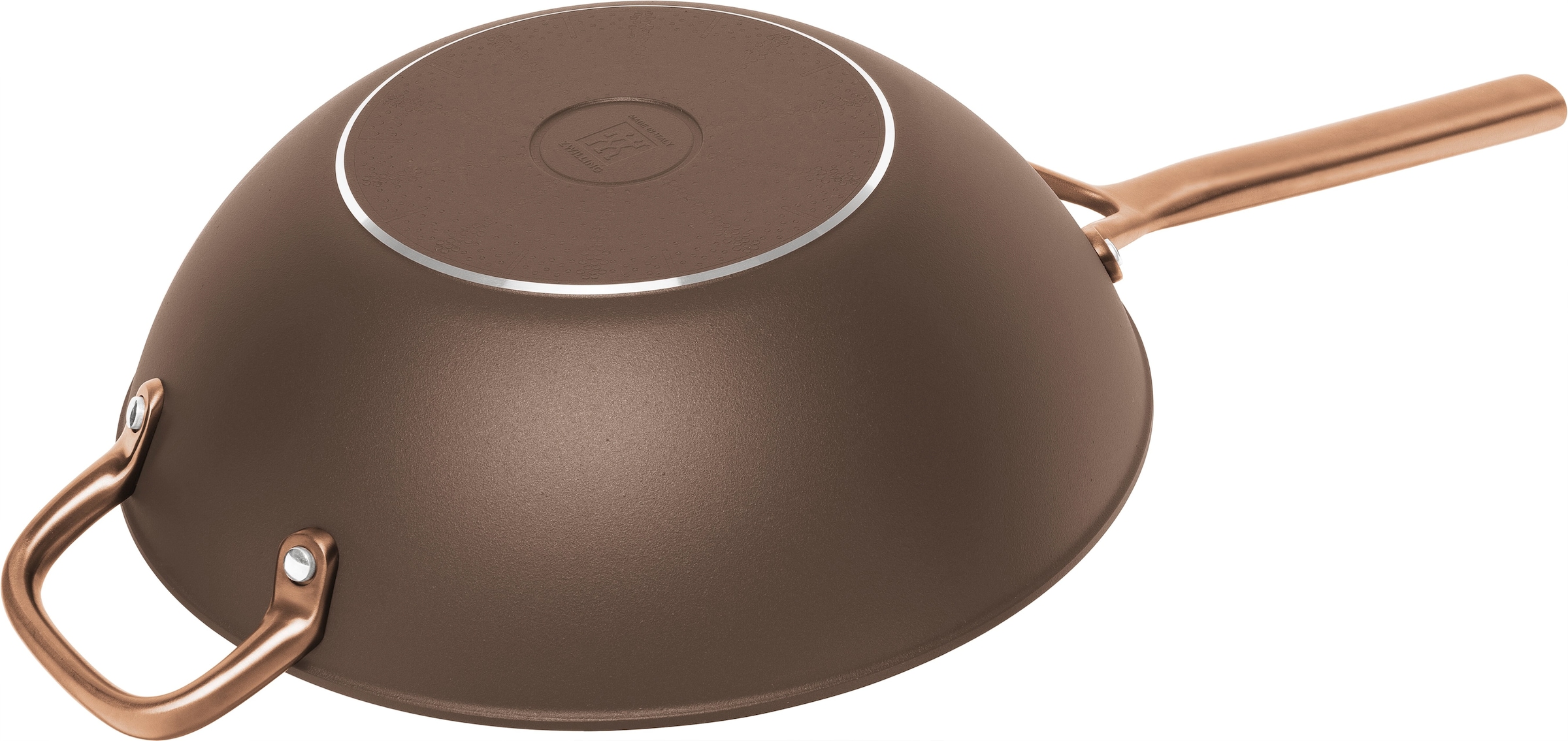 Zwilling Wok »Milano« Aluminium 1 tlg. Keramik-Antihaftbeschichtung, Induktion, Made in Italy