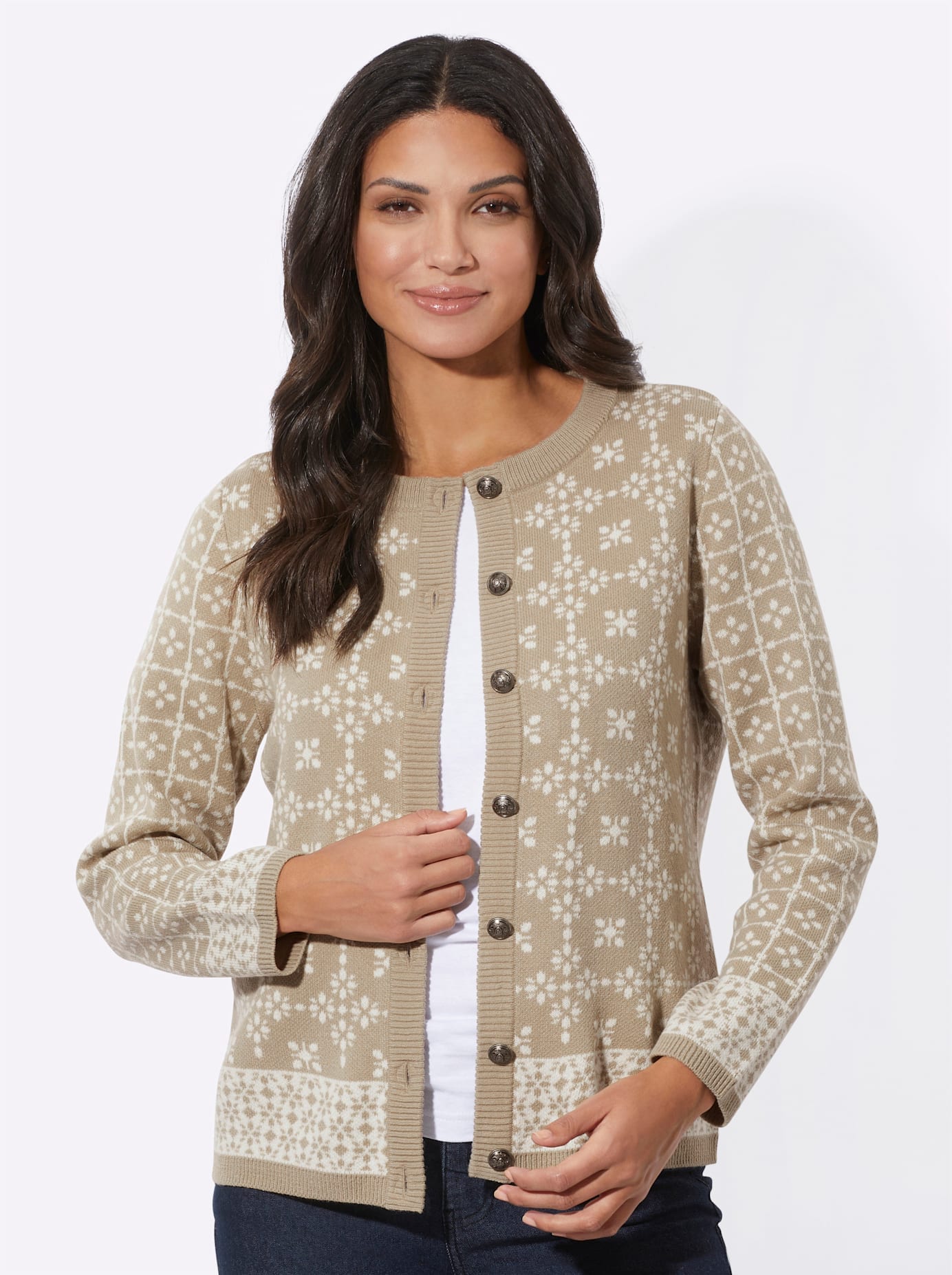 Classic Basics Strickjacke
