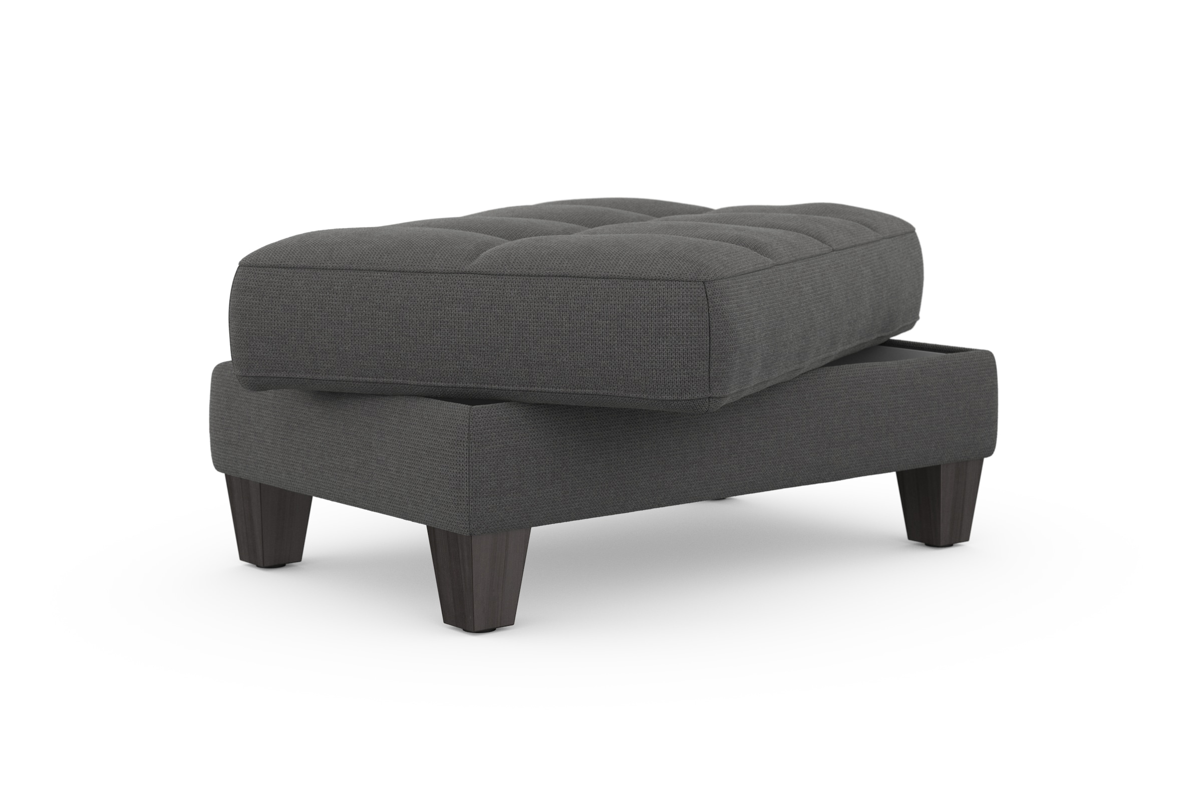 sit&more Stauraumhocker »Westham«, wahlewise mit/ohne Federkern
