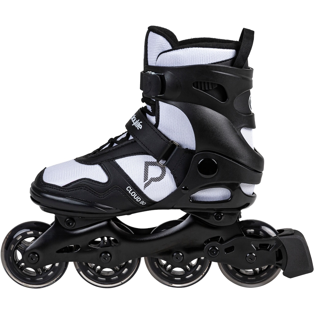 Playlife Inlineskates »Cloud Black/White 84«