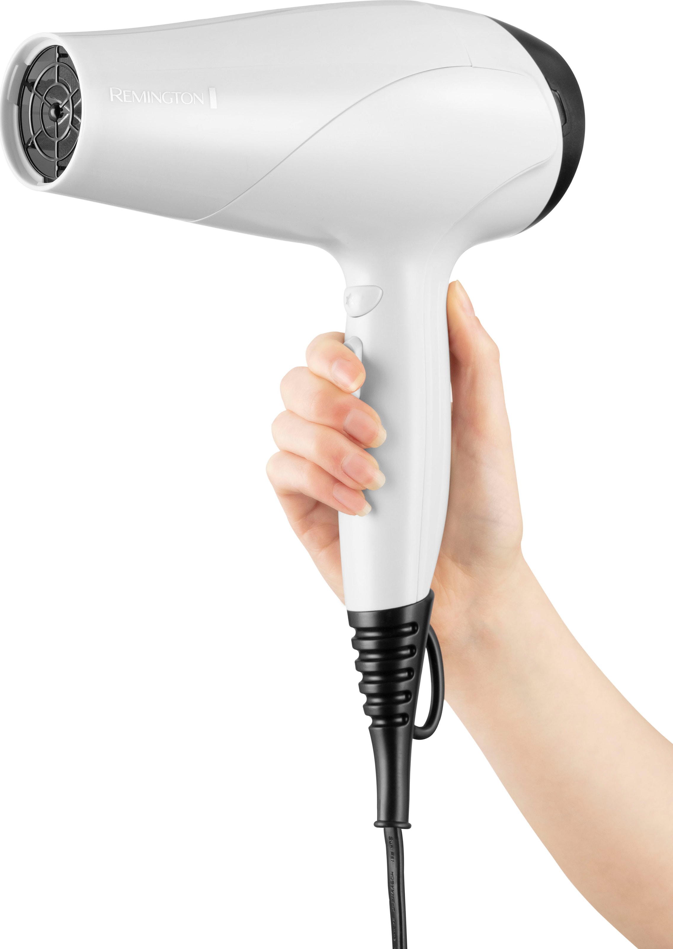 Remington Ionic-Haartrockner »Ionic Dry 2200 D3194«, 2200 W, 1 Aufsätze, für schnelles, effizientes Styling, Ionenpflege, Stylingdüse