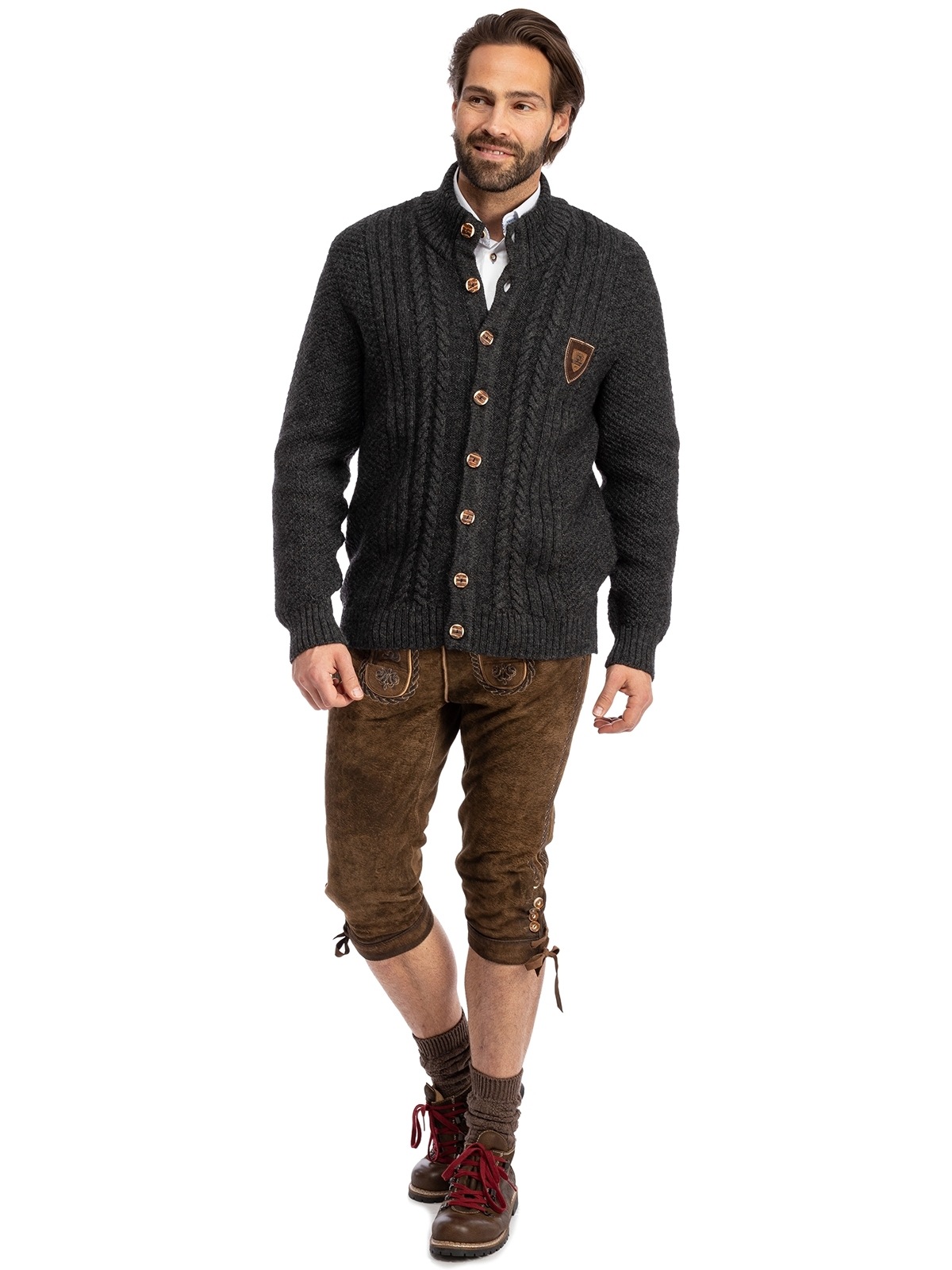 OS-Trachten Strickjacke »Strickjacke MAIERHOFEN«