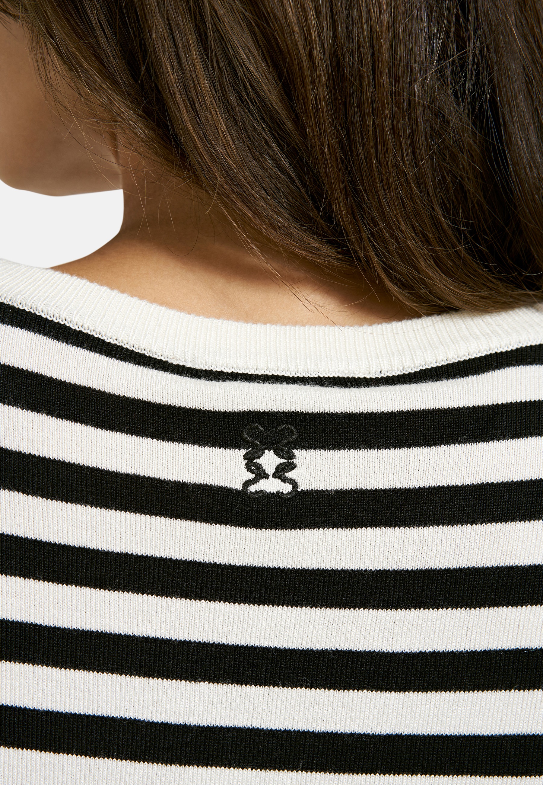 Smith & Soul Kurzarmpullover mit Rundhals, Viskosemix