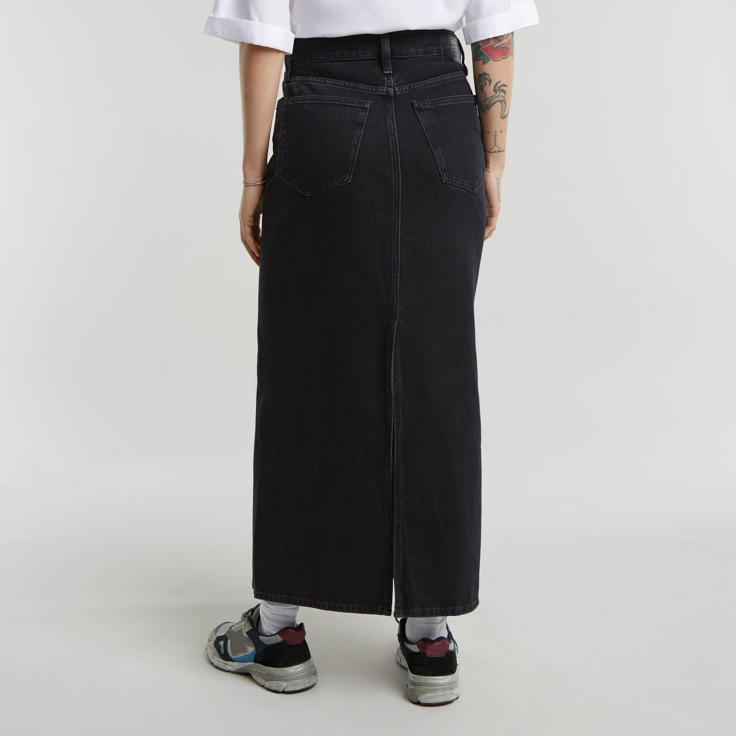 G-STAR Maxirock »Viktoria Long Skirt wmn«, im Jeans-Look