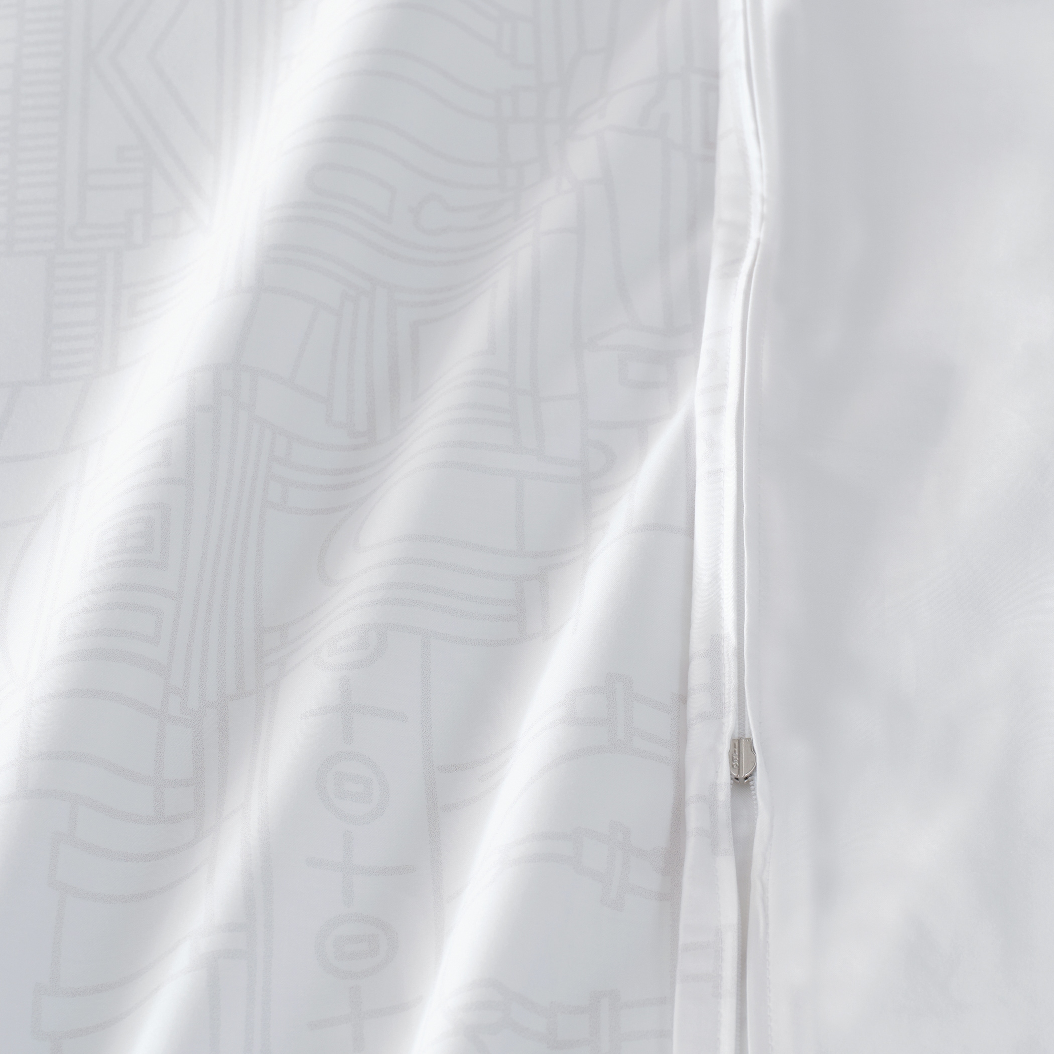 Florella Kissenbezüge »Skyline, Sagenhaft Satin, 100 % Baumwolle« Doppelpack, passend für 2 Kissen 40 x 80 cm