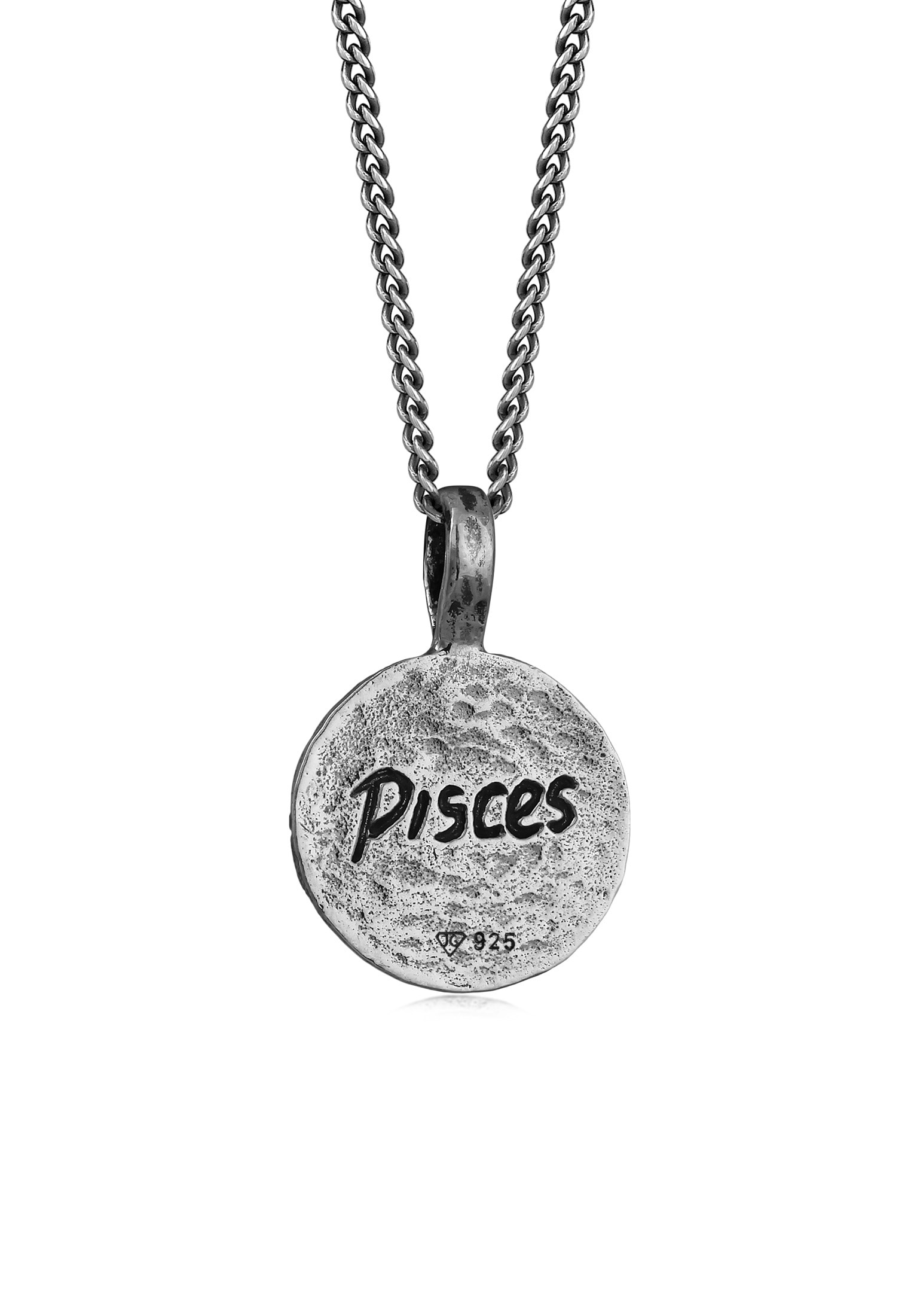 HAZE & GLORY Kette mit Anhänger »Halskette Sternzeichen Sternbild Fisch - Pices 925 Silber«