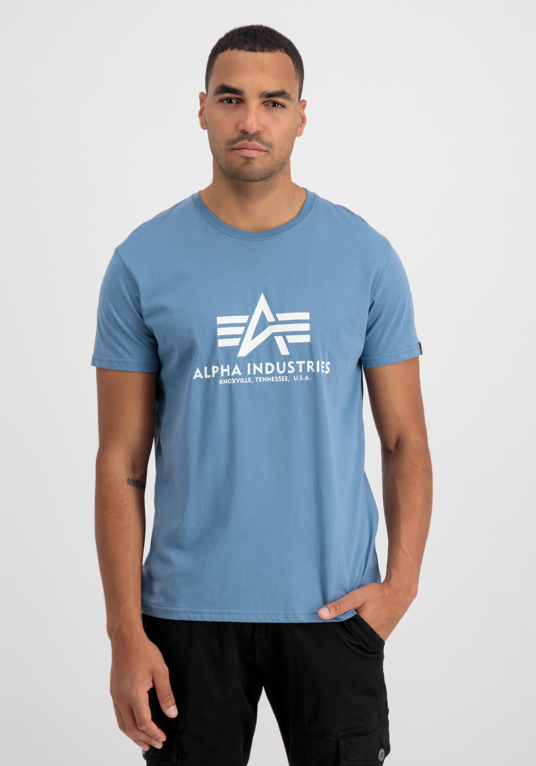 Alpha Industries T-Shirt »Alpha Industries Men - T-Shirts Basic T-Shirt BL«