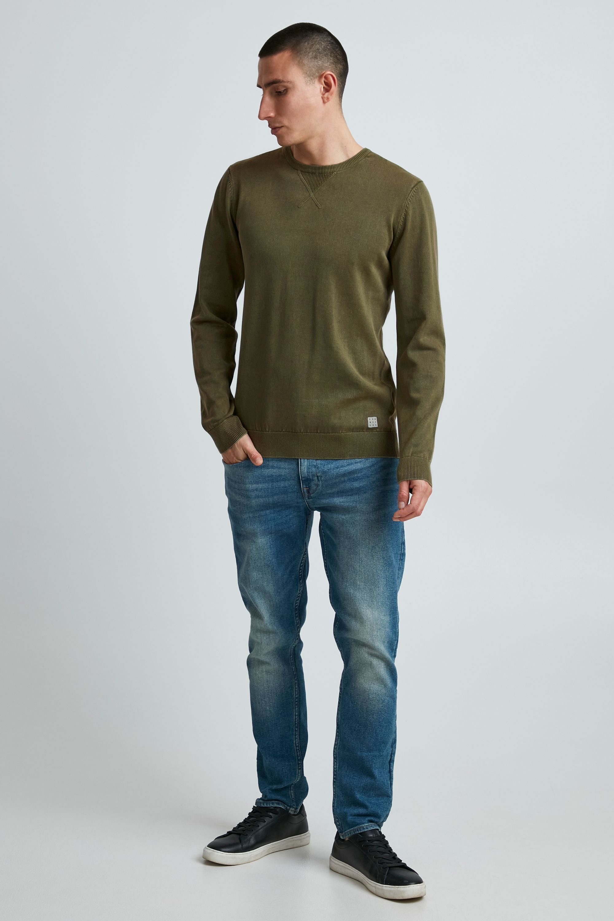 Blend Rundhalspullover »Strickrundhalspullov BHPullover«