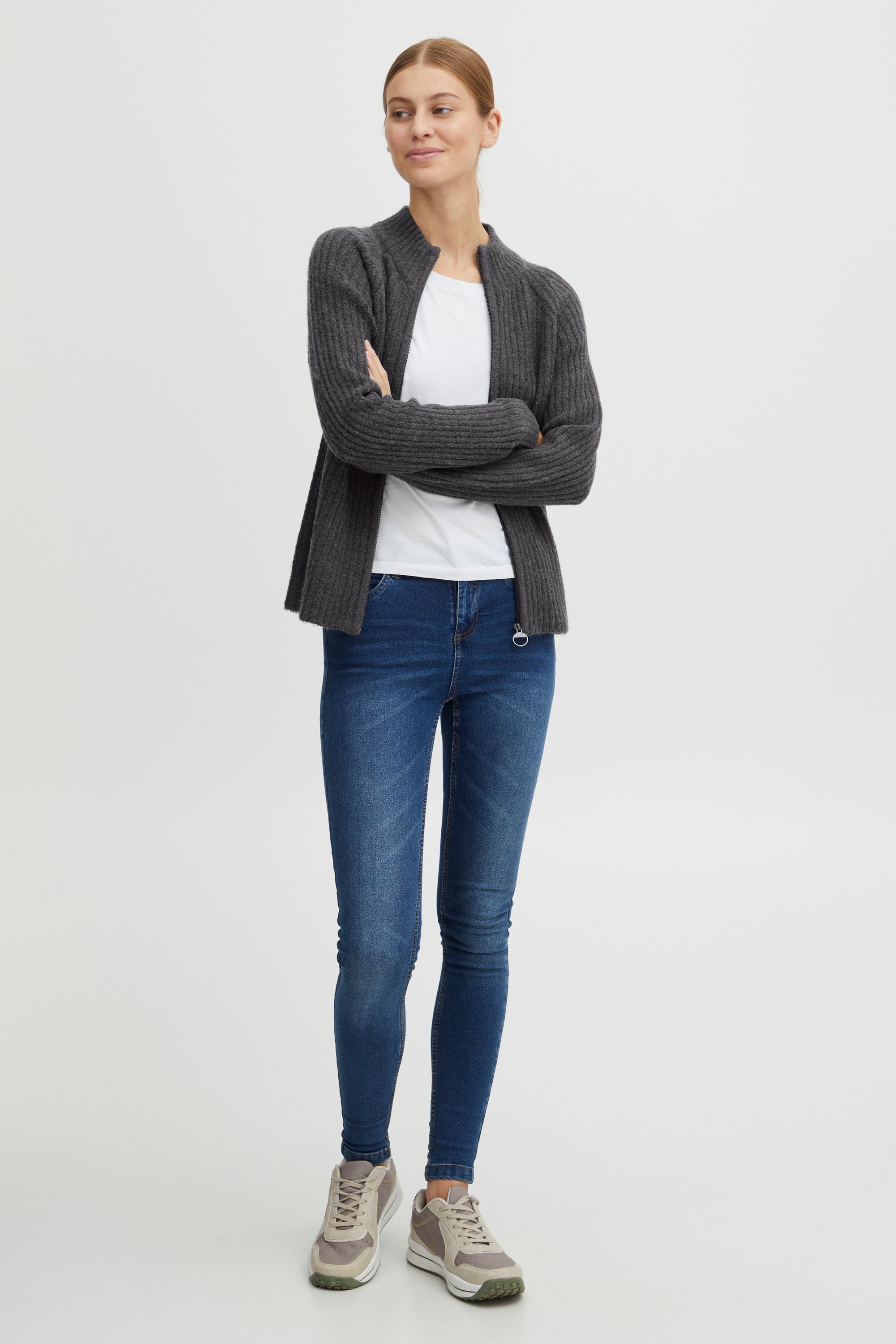 OXMO Strickjacke »Strickjacke OXSal«