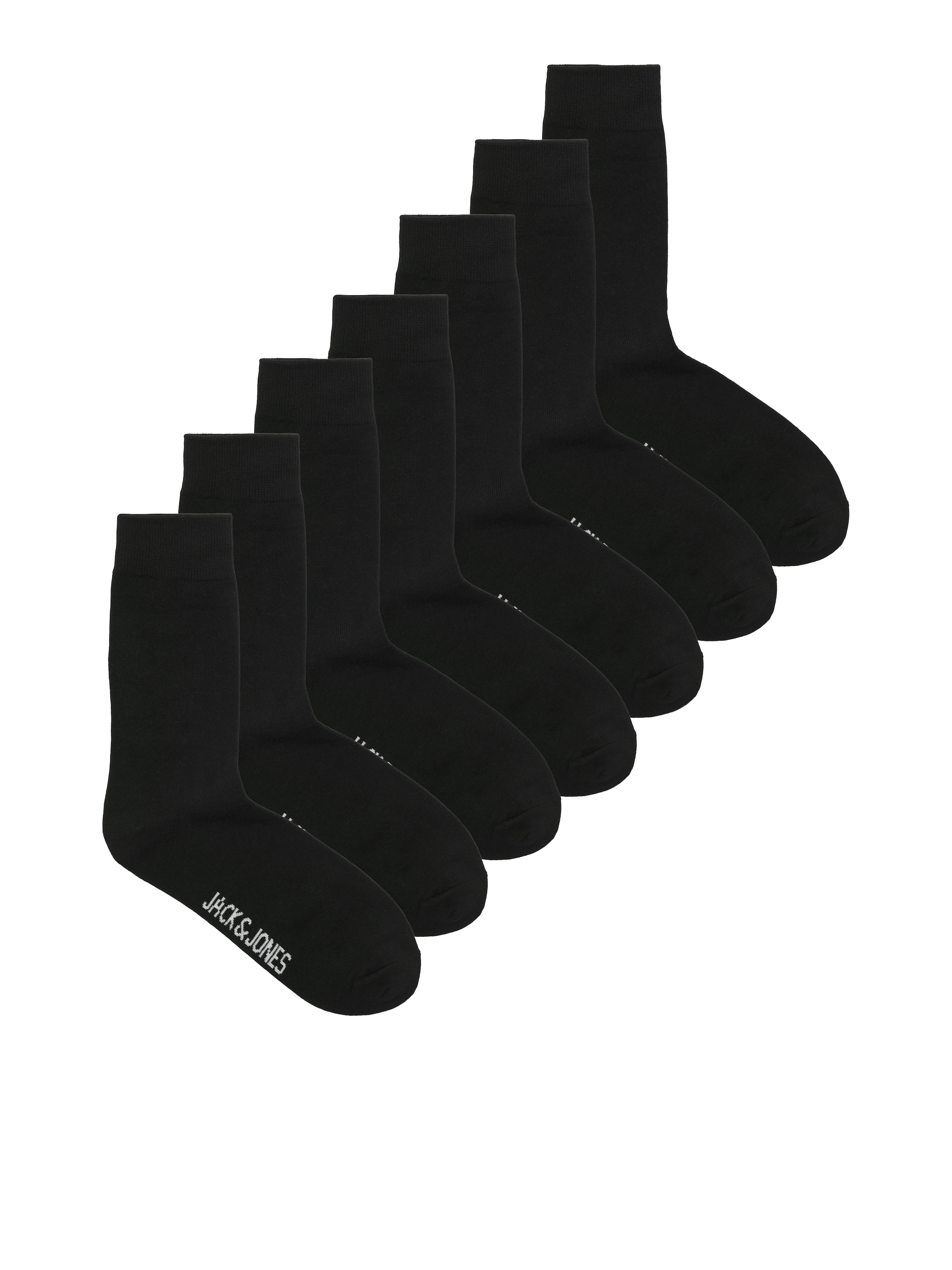 Jack & Jones PlusSize Freizeitsocken »JACRAFAEL SOCKS 7 PACK NOOS PLS« mit Logostickerei