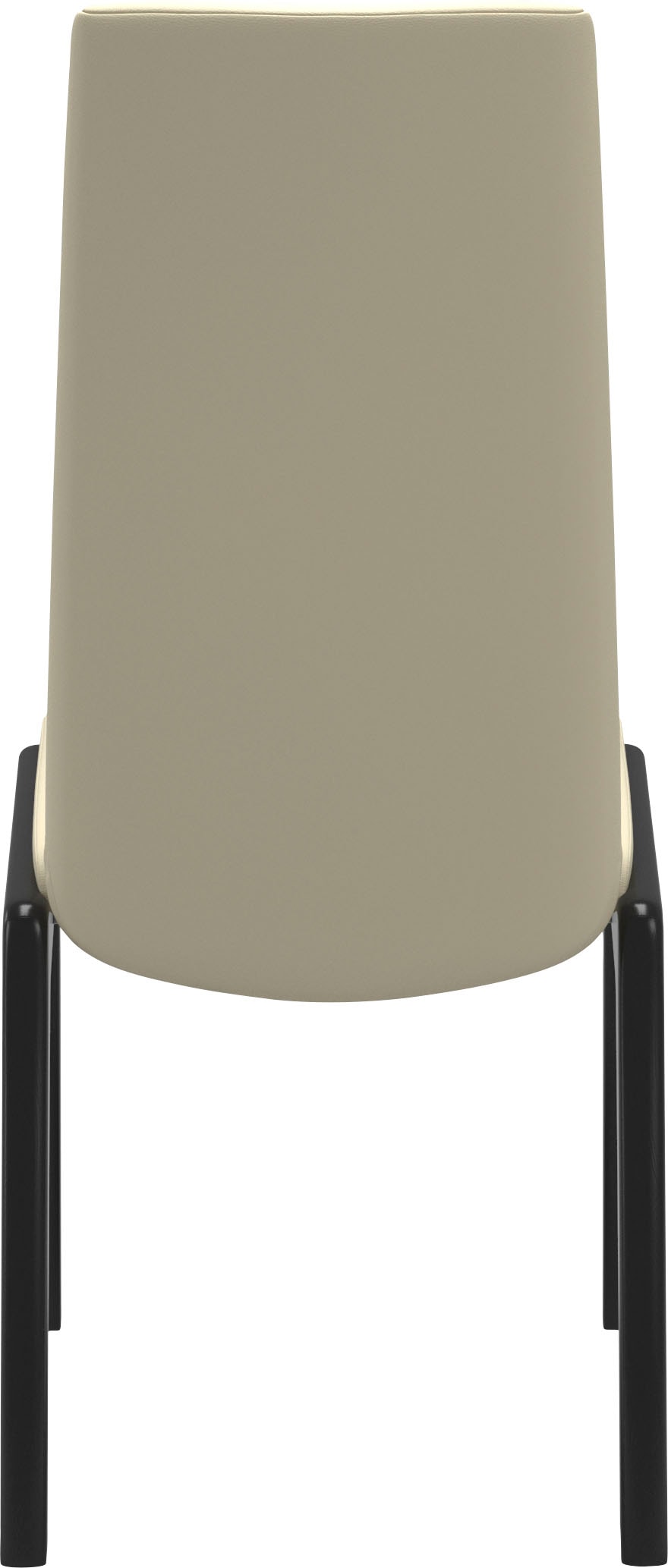 Stressless® Polsterstuhl »Laurel«, Leder PALOMA, Low Back, Größe L, mit abgerundeten Beinen in Schwarz