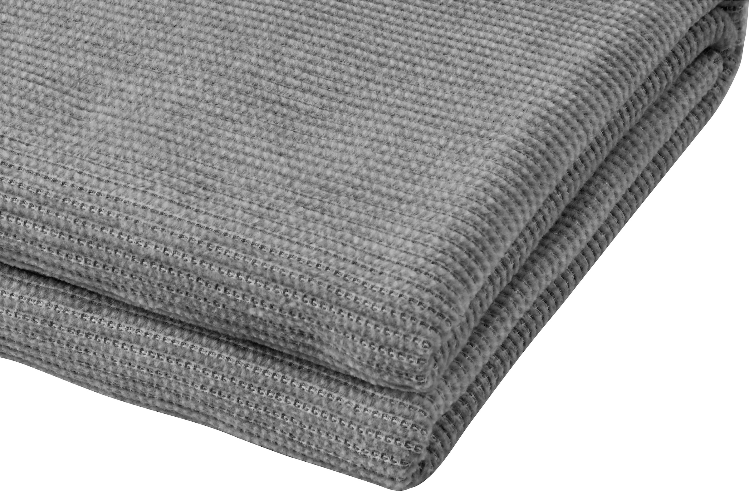 done.® Wohndecke »Coco« Wohndecke mit einfassender Ziernaht in Streifenoptik, Kuscheldecke