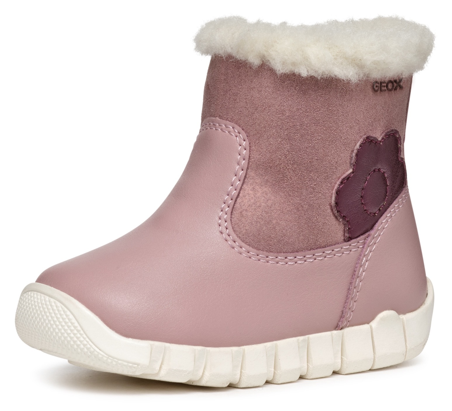 Geox Winterboots »B IUPIDOO GIRL B«, Klettstiefel, Babystiefel Winterstiefel mit Warmfutter