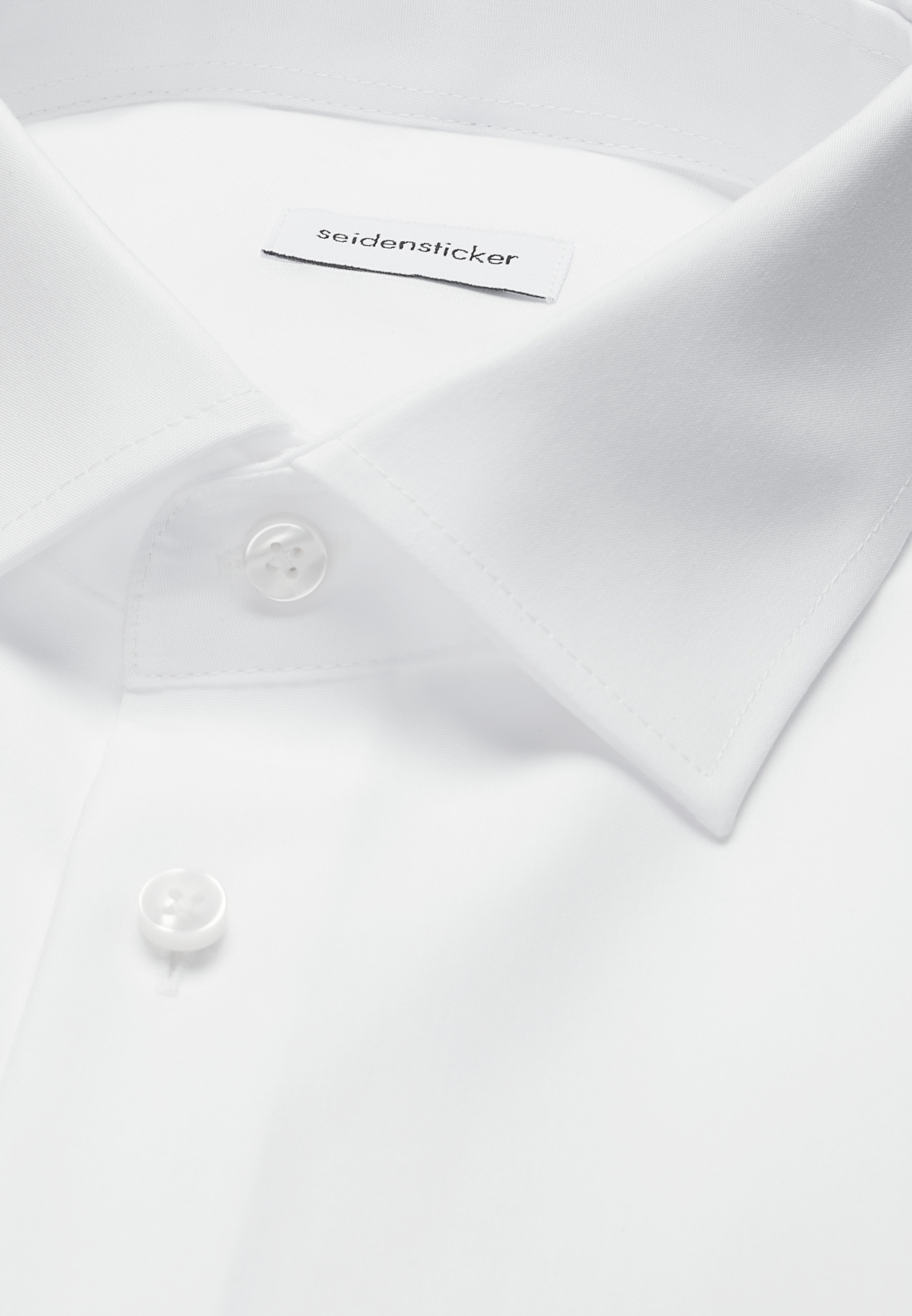 seidensticker Businesshemd »Schwarze Rose« Regular 1/1 Extra lang Kentkragen Uni