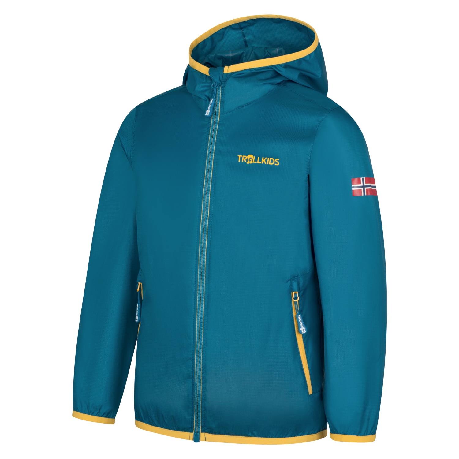 TROLLKIDS Regenjacke »KIDS TROLLTUNGA JACKET«, leicht & klein verpackbar & wasserdicht