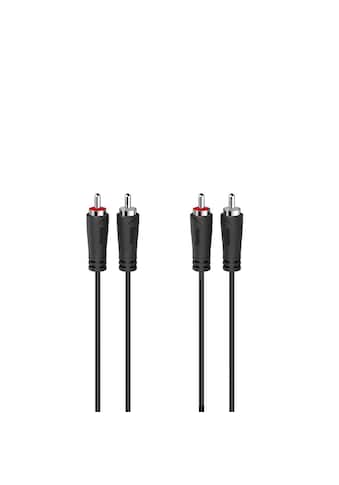 Audio-Kabel »Audio Kabel, 2 Cinch Stecker, 3,0 m«, Cinch, 30 cm