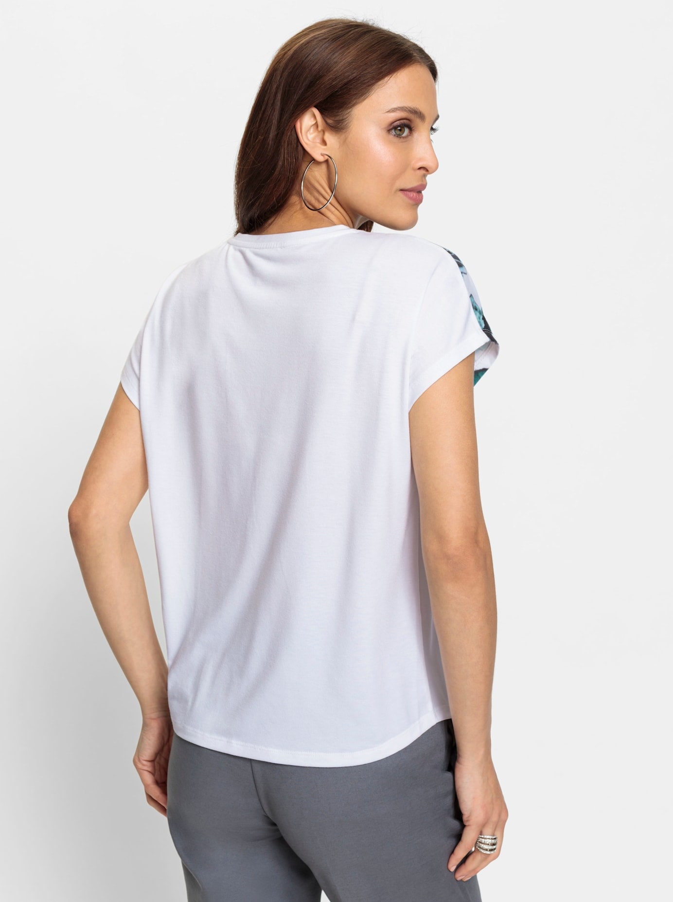 Lady Print-Shirt »Rundhals-Shirt«, (1 tlg.)