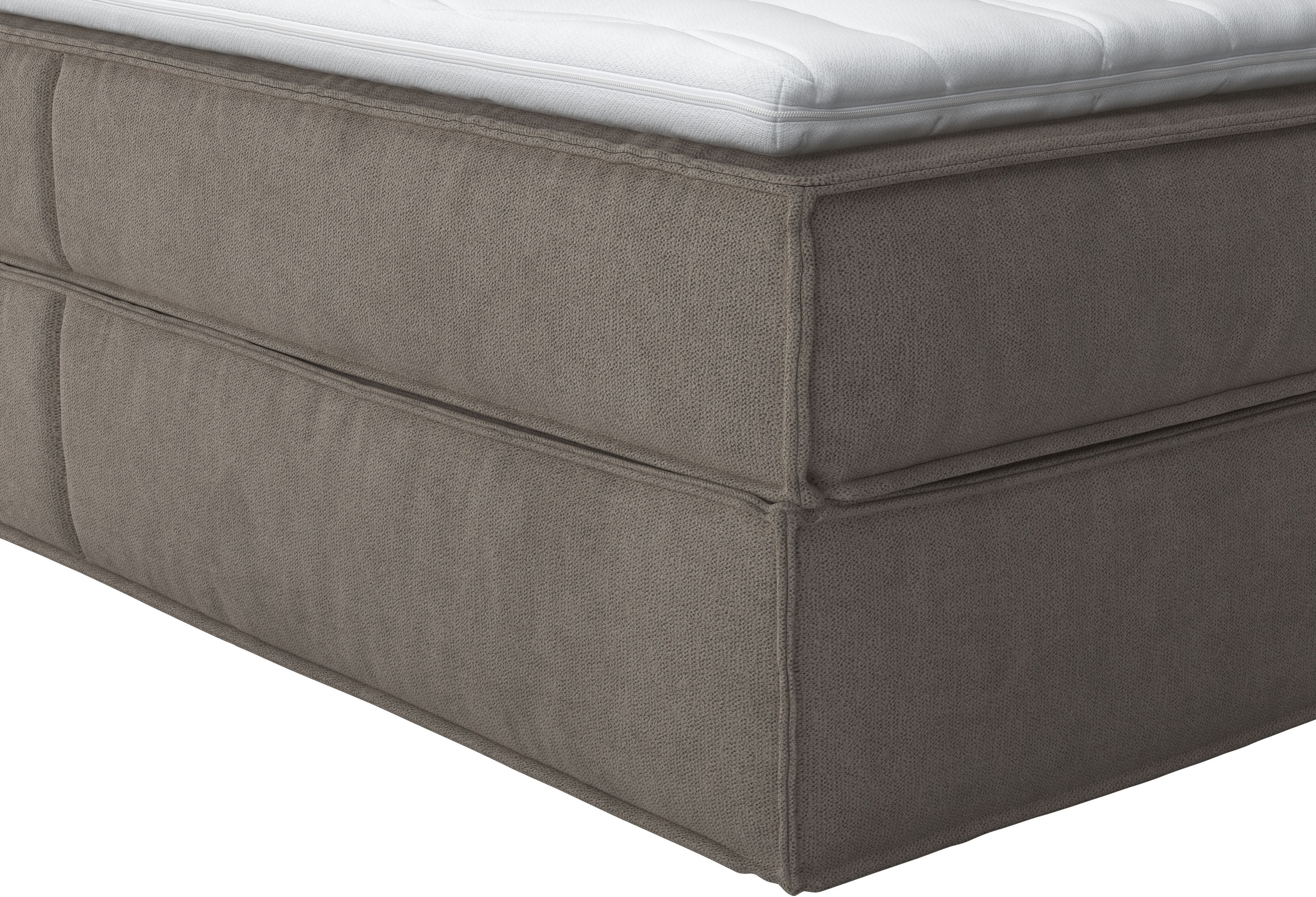 LeGer Home by Lena Gercke Boxspringbett »Addyson«, (Härtegrade H2, H3 und H4 wählbar), Boxspringbett inkl. Topper, 2 Matratzen