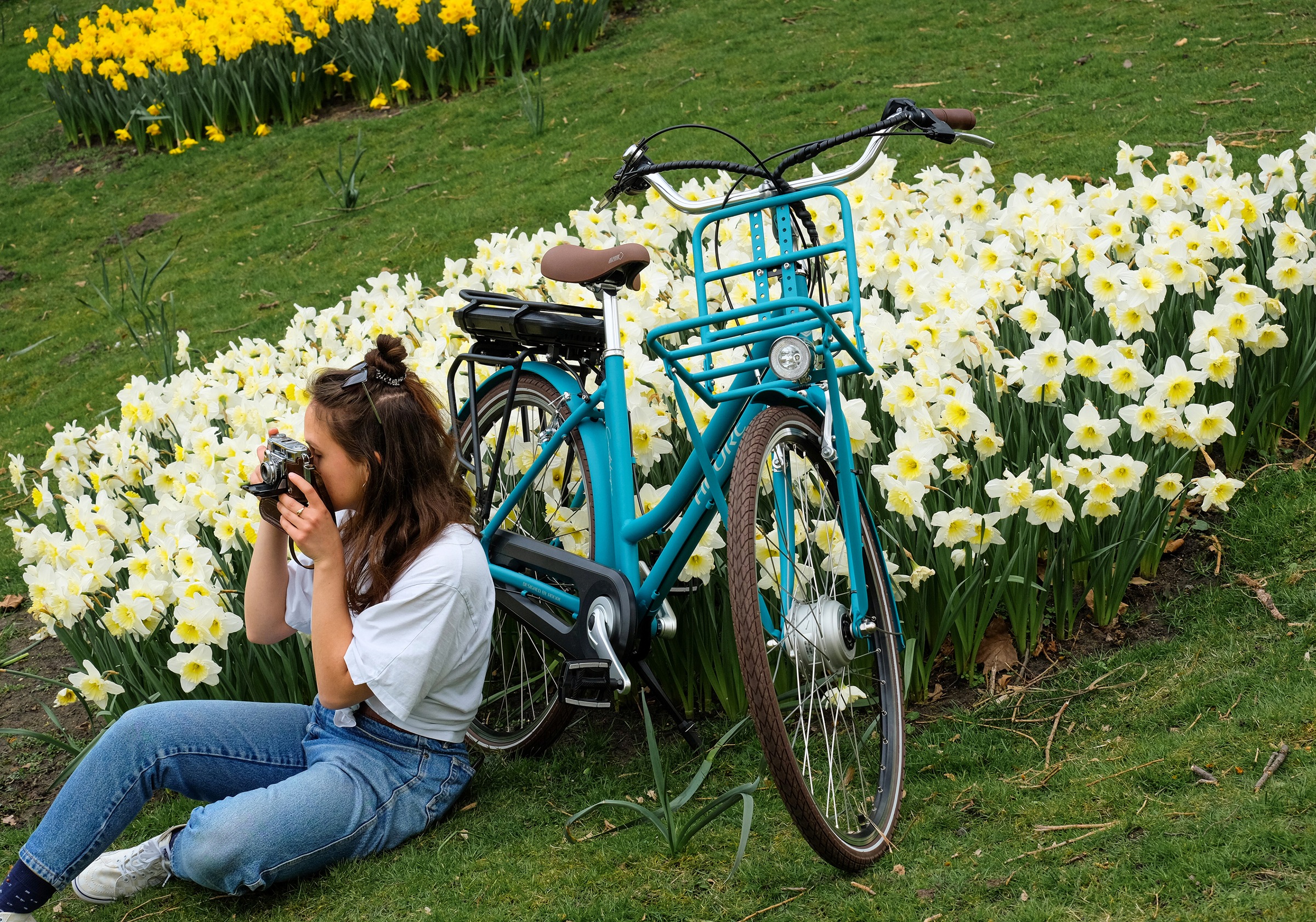 Adore E-Bike »Cantaloupe«, 3 Gang, Shimano, Nexus Schaltbox, Frontmotor 250 W, (Frontgepäckträger), Pedelec, Elektrofahrrad für Damen u. Herren