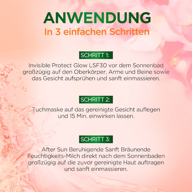 GARNIER Sonnenschutzpflege »Garnier Coffret Young Summer Beauty«, (3 tlg.)  im OTTO Online Shop