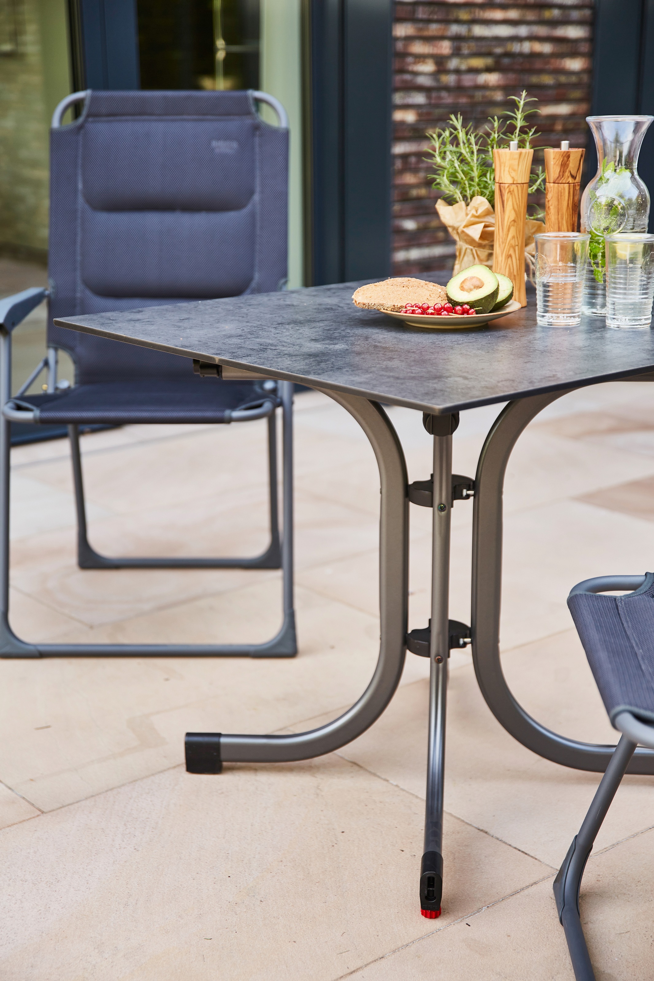 Siena Garden Garten-Essgruppe »Premium«, (3 tlg.)