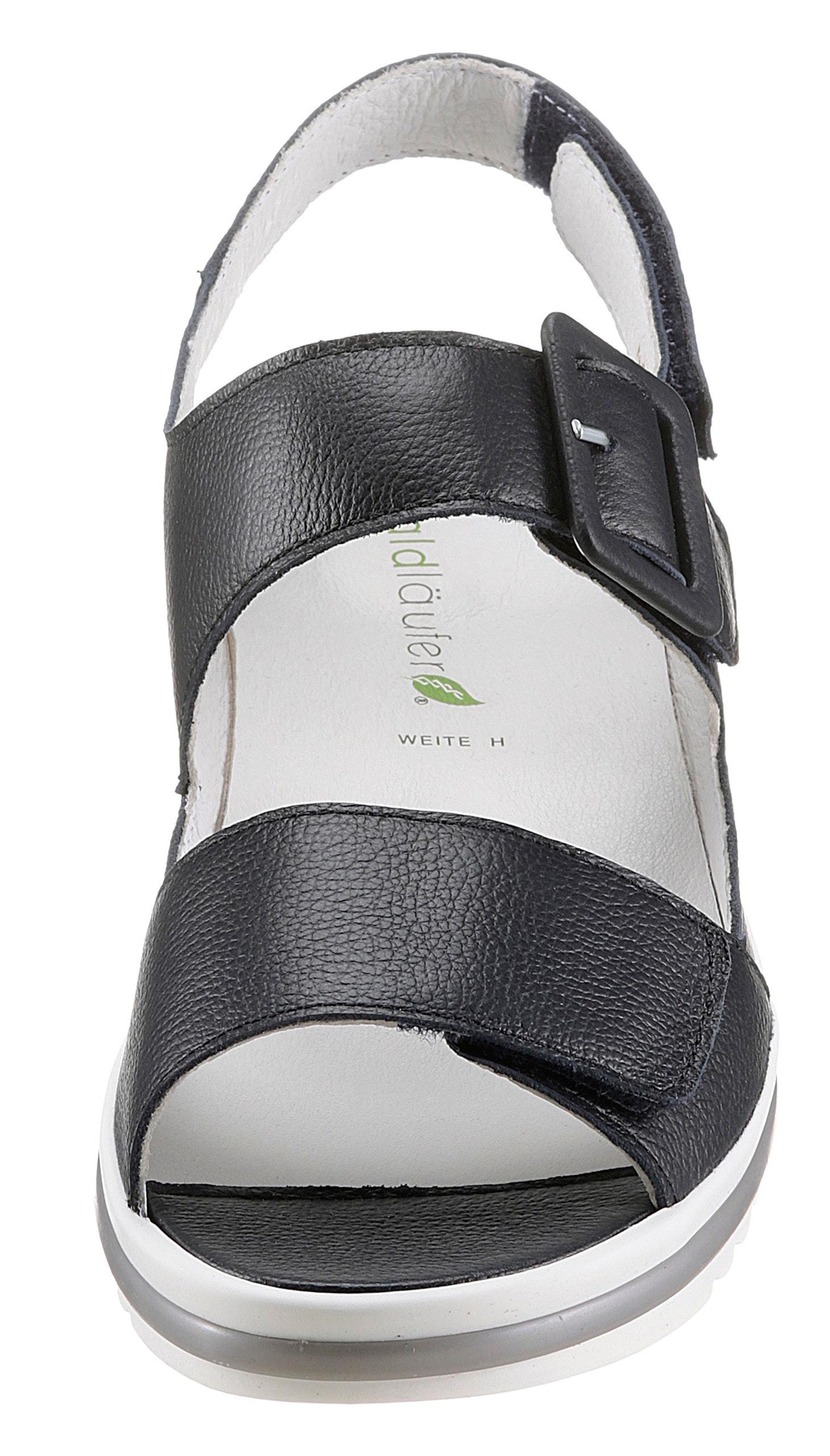 Waldläufer Riemchensandale »HAKURA«, Sommerschuh, Sandalette, Keilabsatz, mit Profilsohle, Weite H