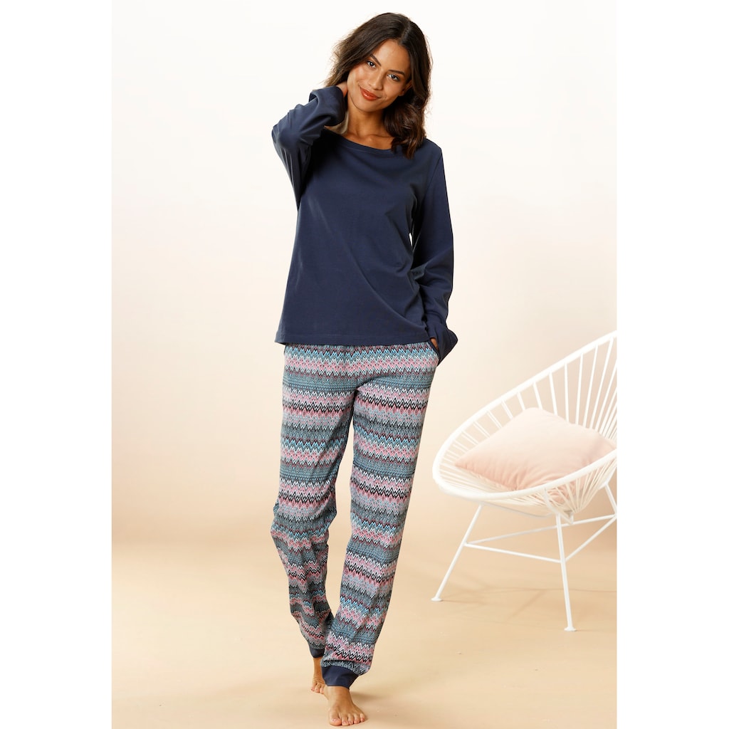 Vivance Dreams Pyjama, (2 tlg.)