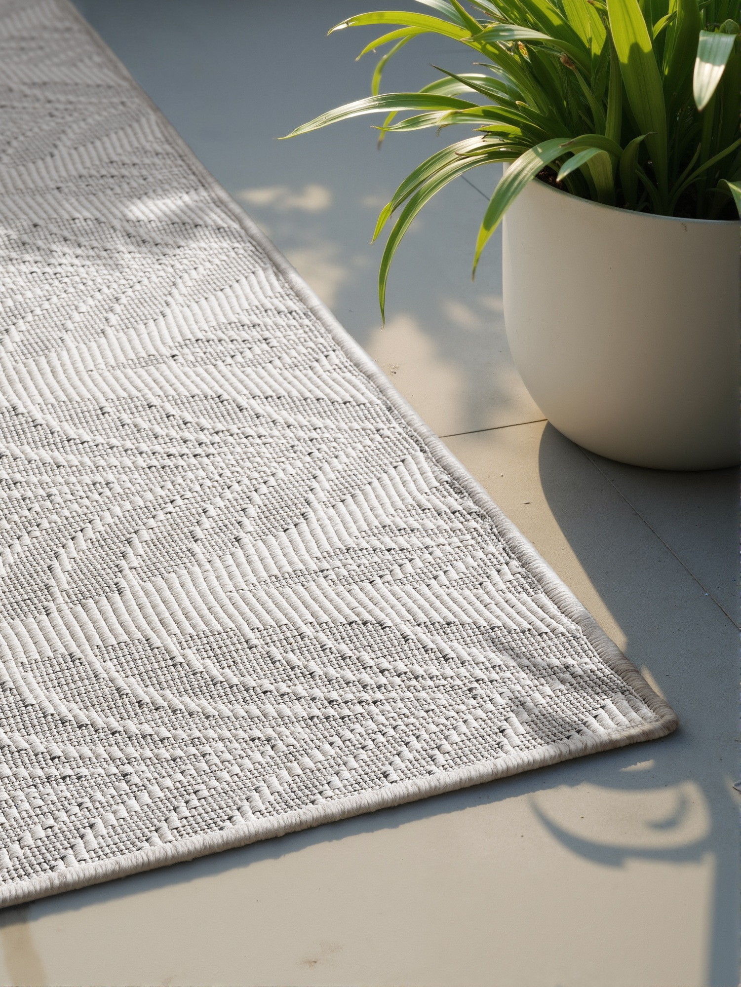 HANSE Home Outdoorteppich »Liora Wendeteppich«, rechteckig, 5 mm Höhe, Läufer, In und Outdoor, Flachgewebe, wetterfest, pflegeleicht, robust