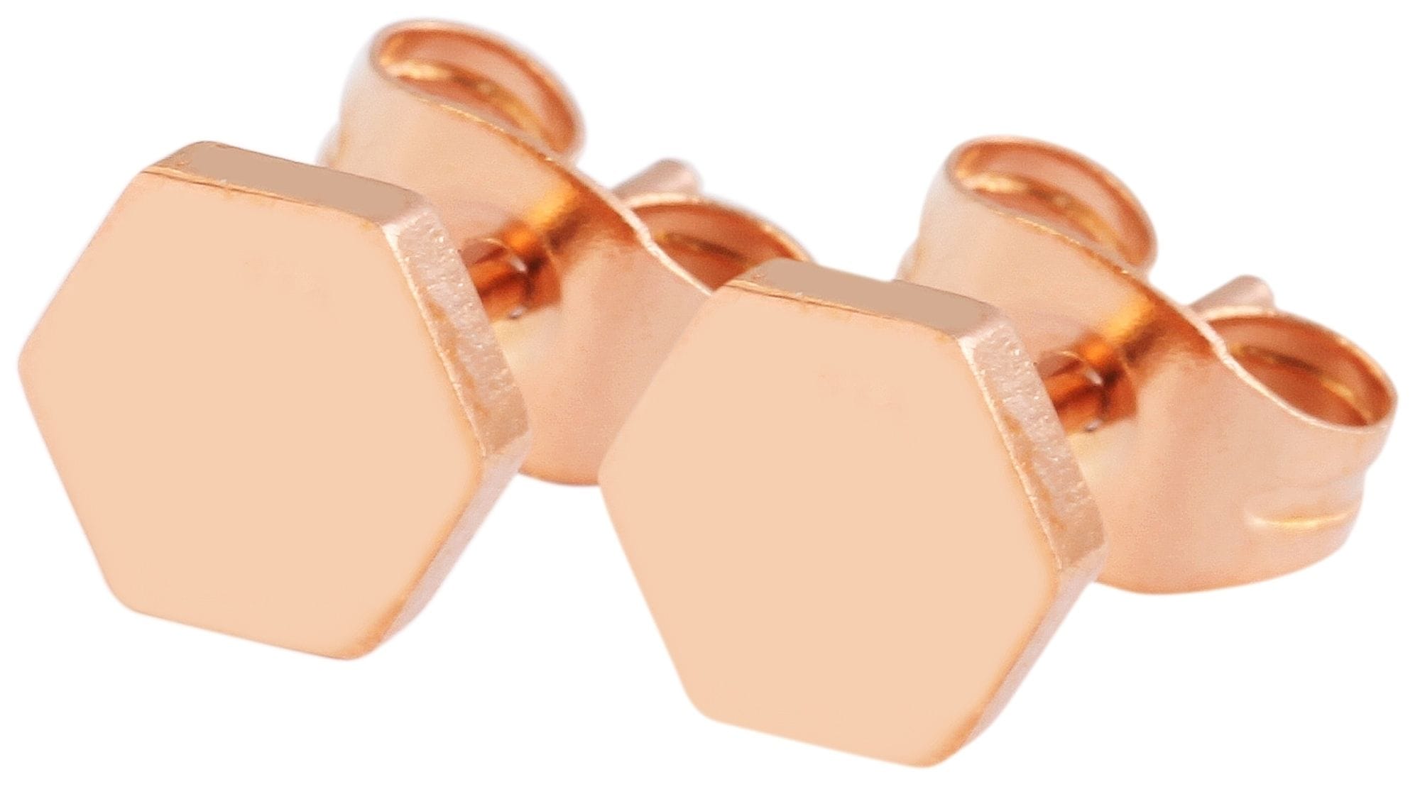 Adelia´s Paar Ohrstecker »Damen Ohrringe ¿ Ohrstecker aus Edelstahl«