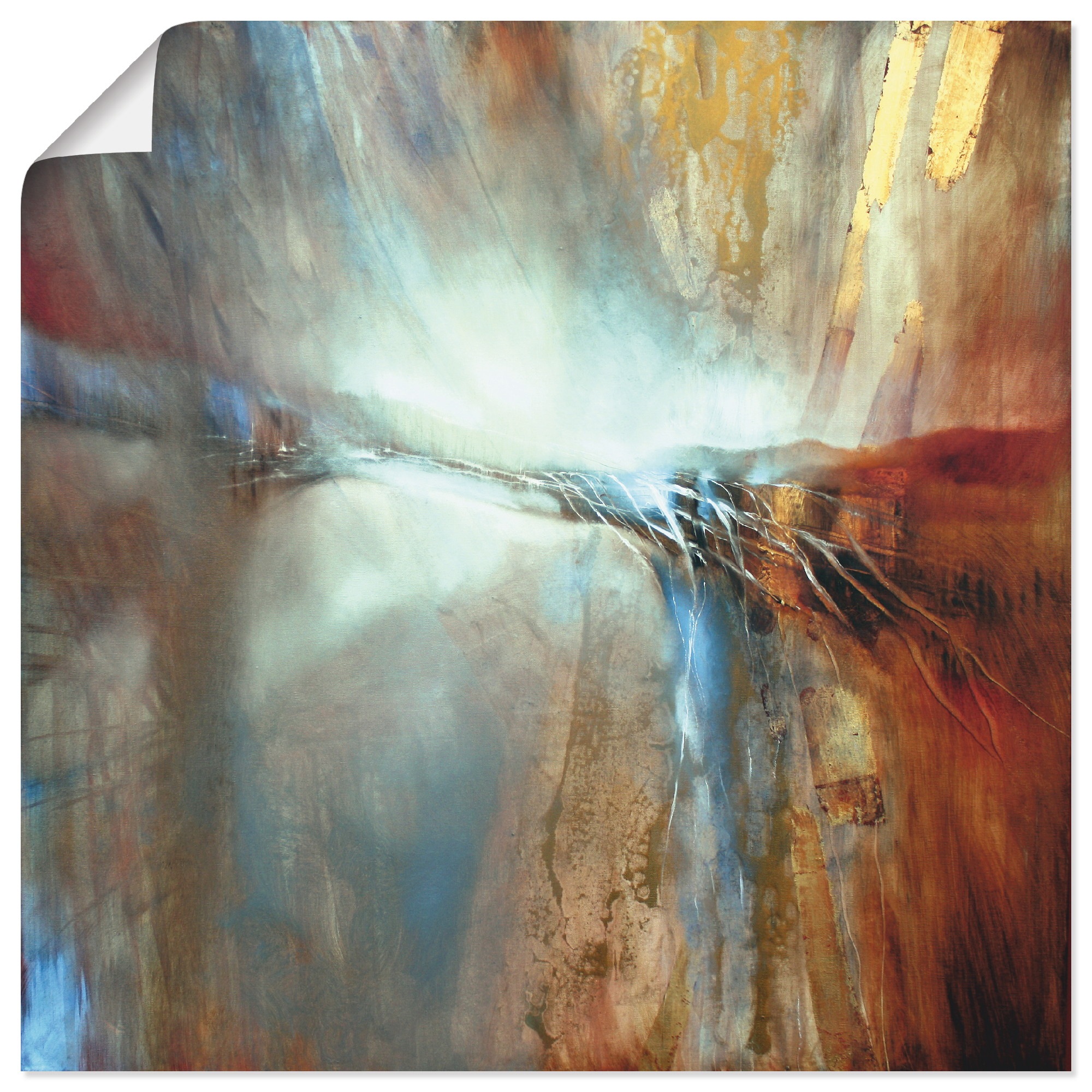 Artland Wandbild »Horizonte«, Wüste, (1 St.), in vielen Größen & Produktarten - Alubild / Outdoorbild für den Außenbereich, Leinwandbild, Poster, Wandaufkleber / Wandtattoo auch für Badezimmer geeignet