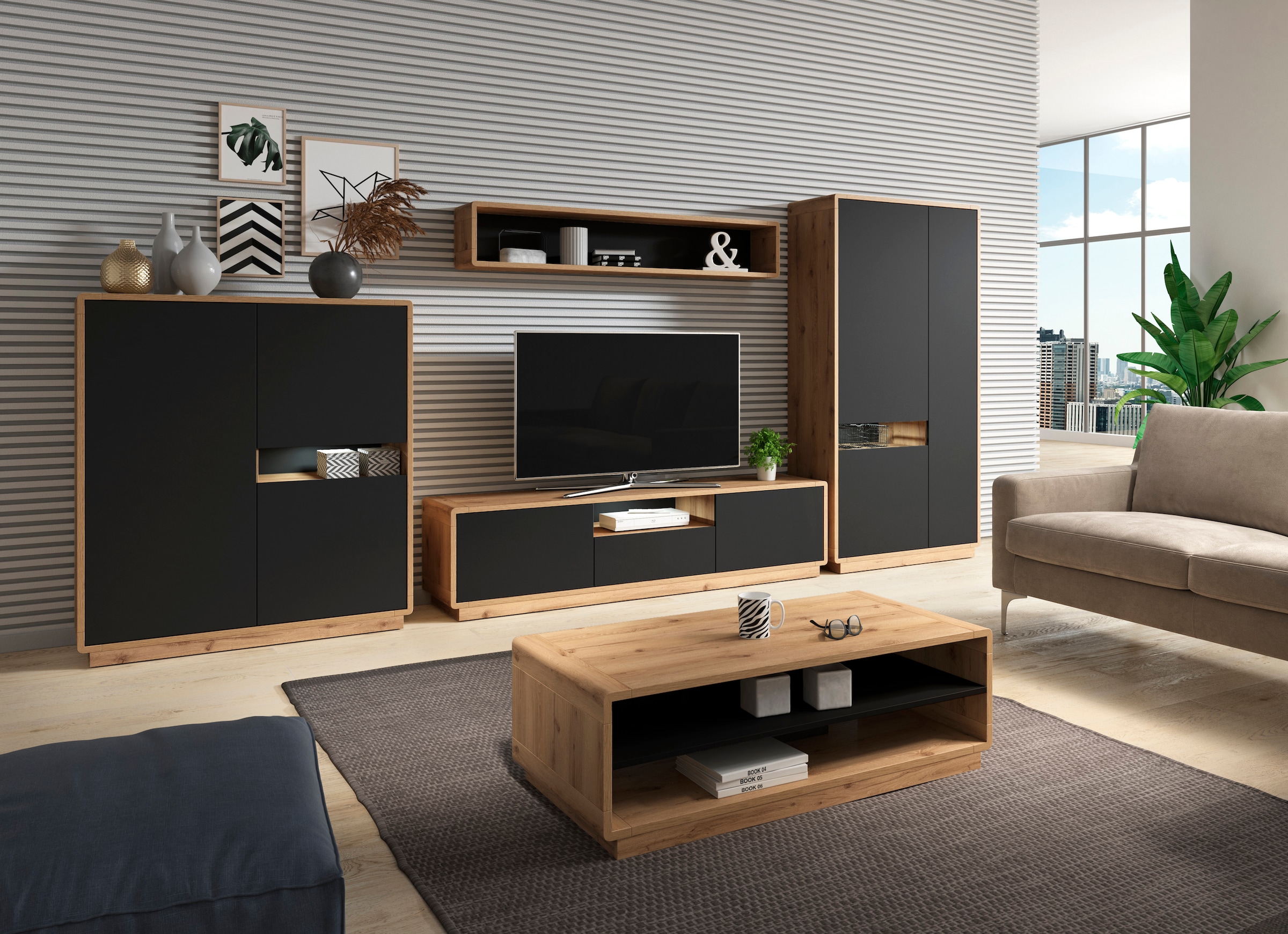 INOSIGN Sideboard »ASTON«, Breite 160 cm.