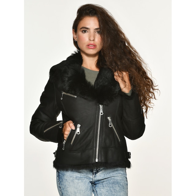 Maze Lederjacke »Lammfelljacke Exford« bei OTTOversand