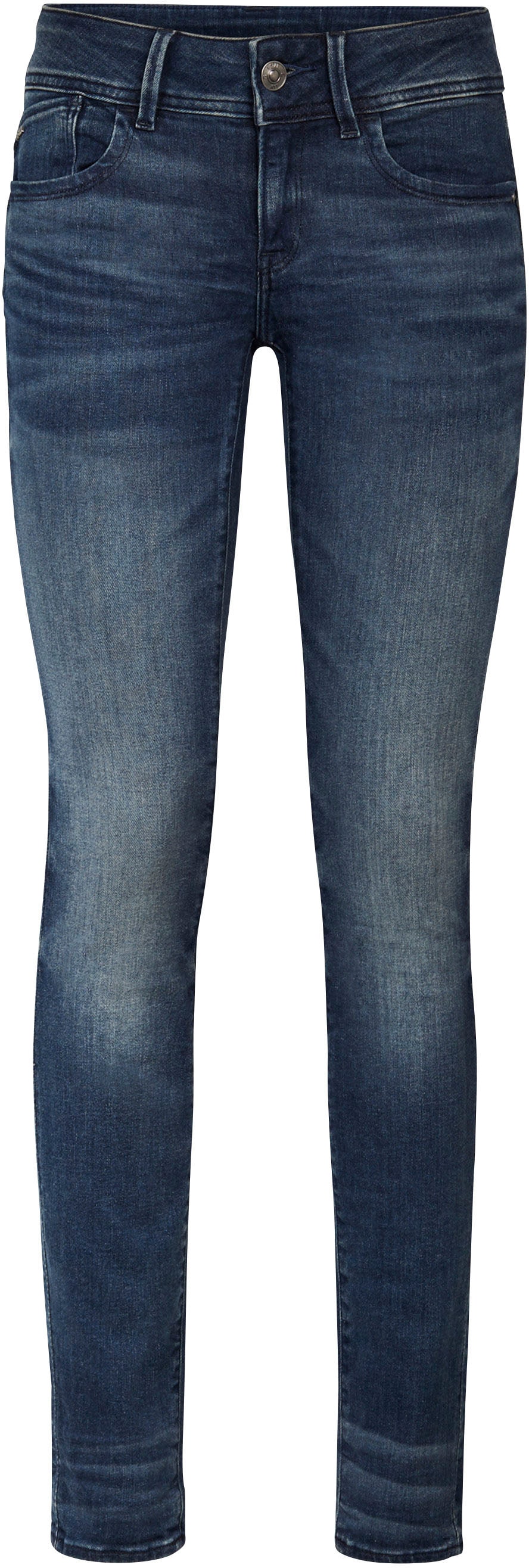 G-STAR Skinny-fit-Jeans »Mid Waist Skinny«, moderne Version des klassischen 5-Pocket-Designs