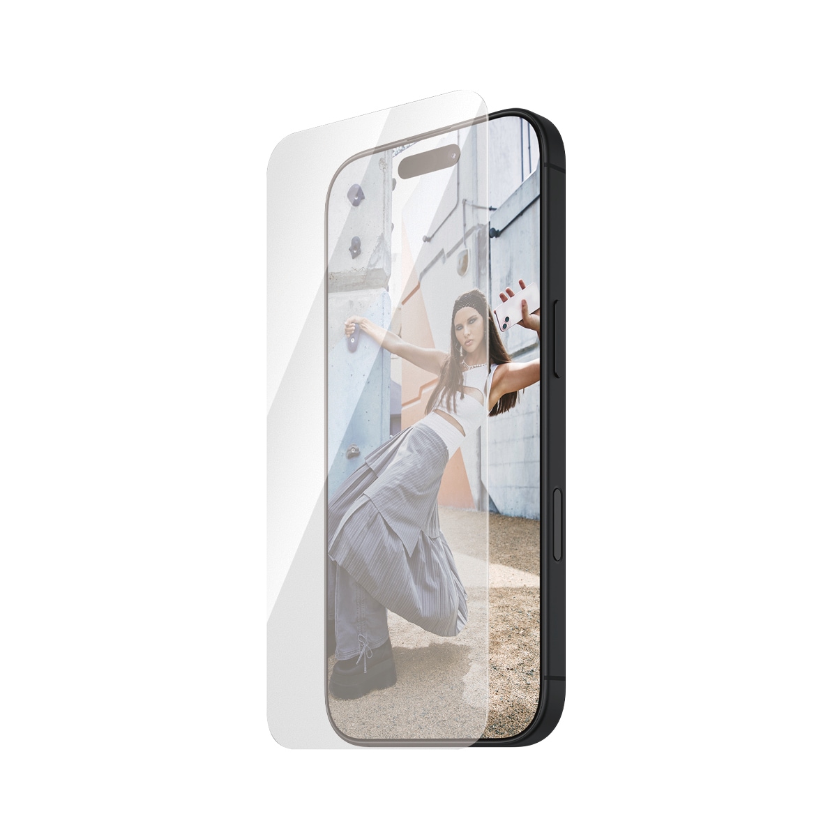 SAFE by PanzerGlass Displayschutzglas »Ultra-Wide Fit Screen Protection«, für Apple iPhone 16 Plus-Apple iPhone 15 Plus, (1 St.), Displayschutzfolie, Schutzfolie, Bildschirmschutz, kratz- & stoßfest