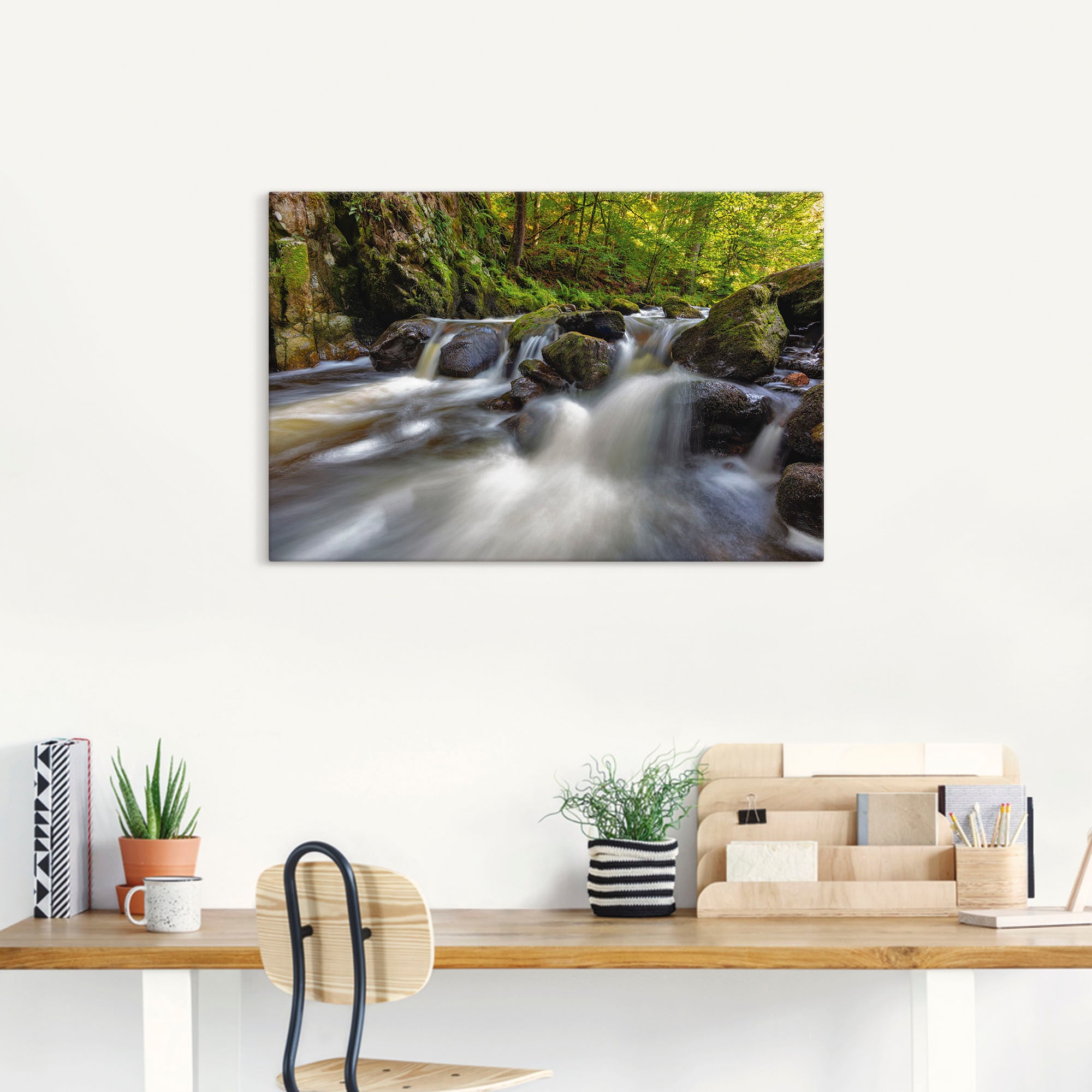 Artland Wandbild »Eilean Donan Castle«, Gewässer, (1 St.), als Alubild, Leinwandbild, Wandaufkleber oder Poster in versch. Größen
