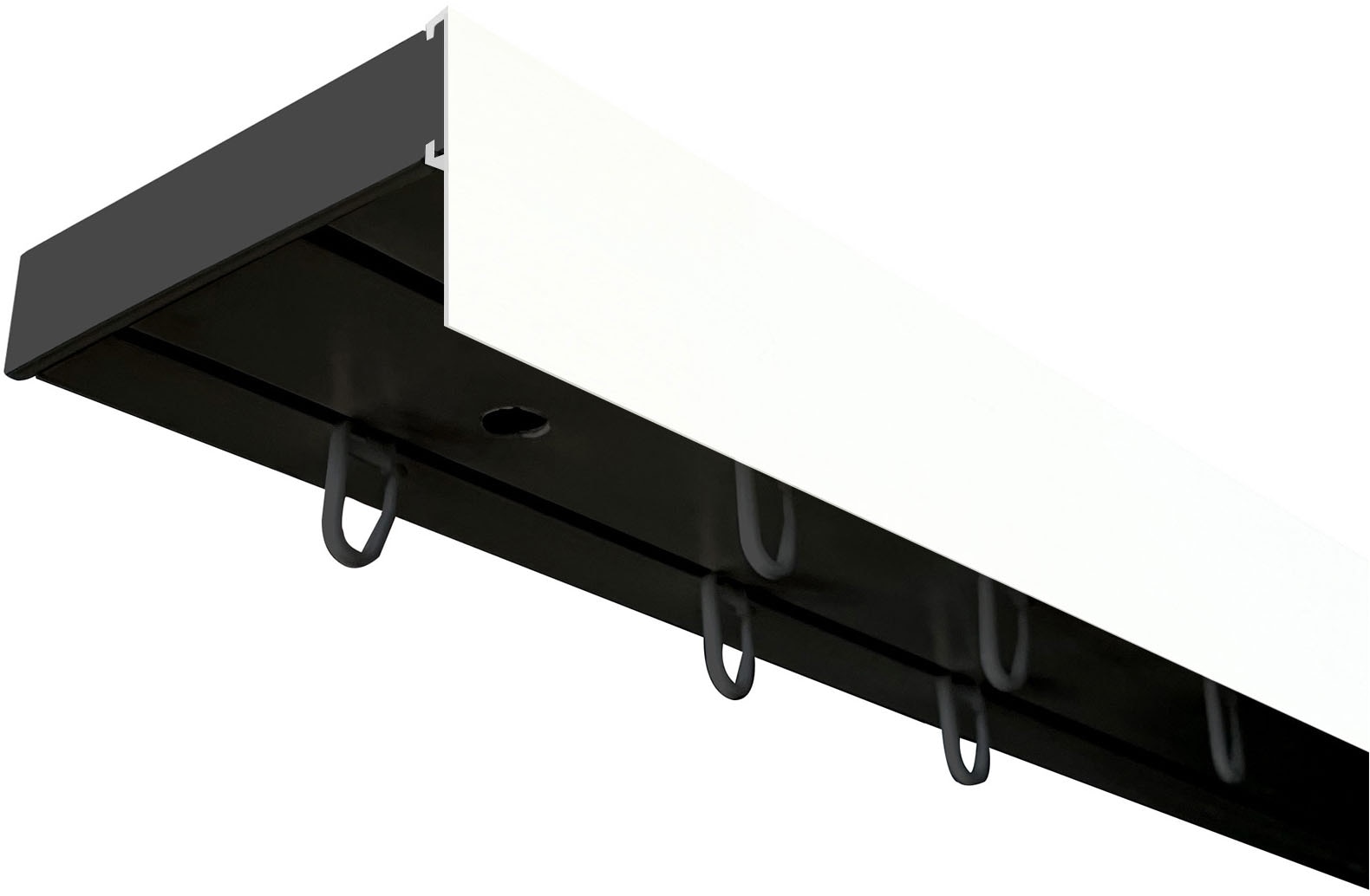 SN DECO GROUP Gardinenschiene »Vorhangschiene SH mit Blende« 2 läufig-läufig Fixmaß