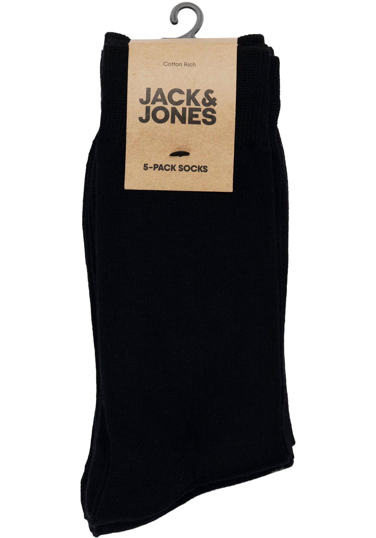 Jack & Jones Basicsocken »JACBASIC BAMBOO SOCK 5 PACK NOOS«, (Packung, 5 Paar)