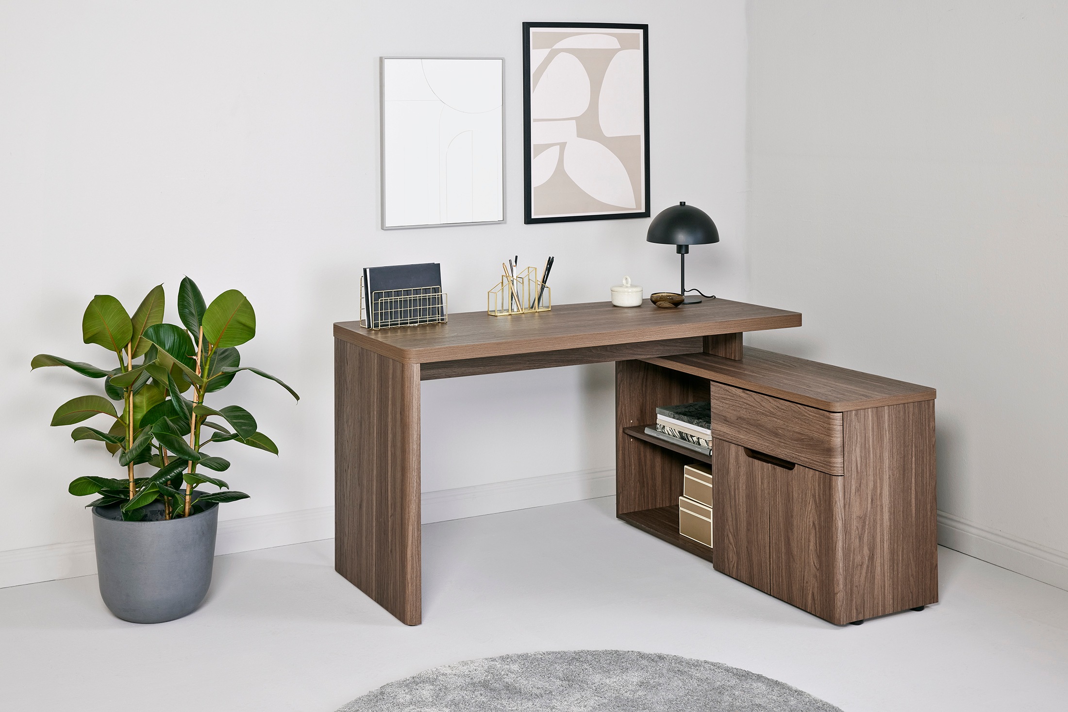 Jahnke Eckschreibtisch »CU-LIBRE 150 E« 1 Stk. tlg.