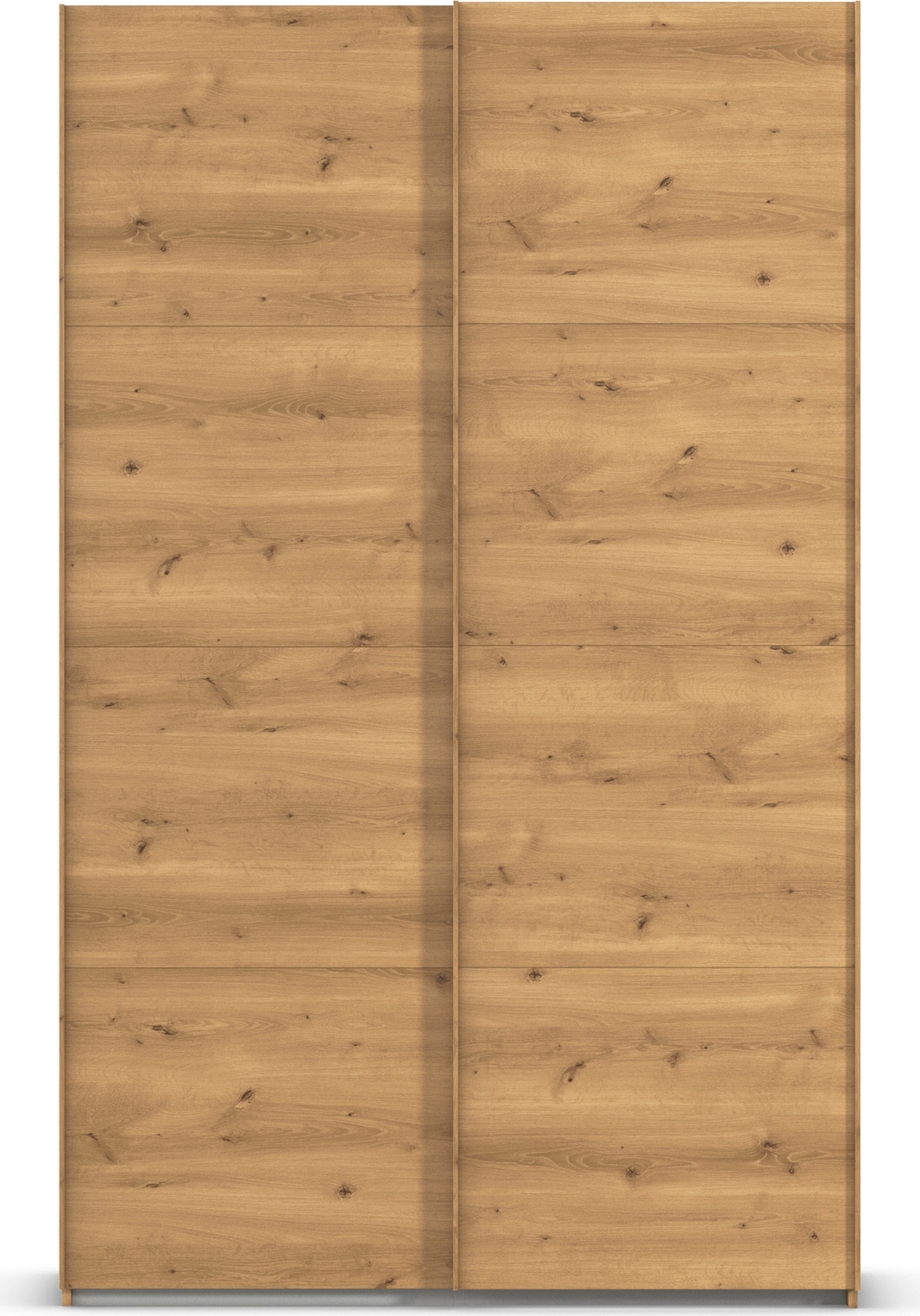 rauch Schwebetürenschrank »Kleiderschrank Schrank Garderobe Schlafzimmerschrank EVELYN«, in elegantem Stil, in 5 Breiten, Griffe in Korpusfarbe MADE IN GERMANY