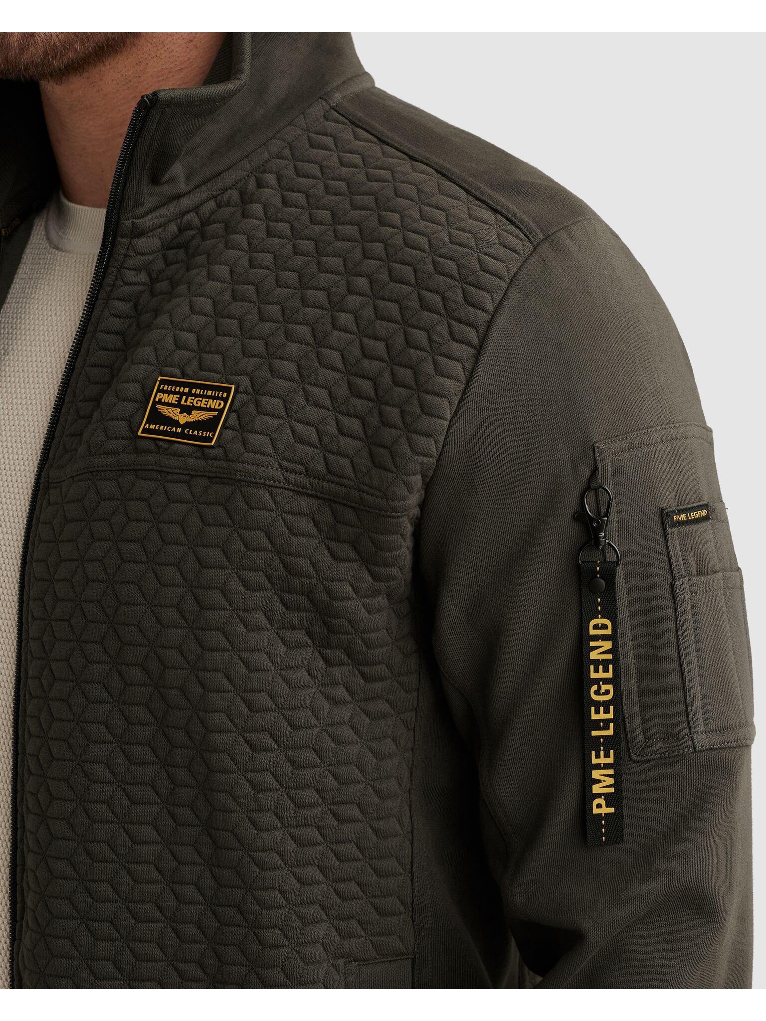 PME LEGEND Sweatjacke mit Vordertaschen