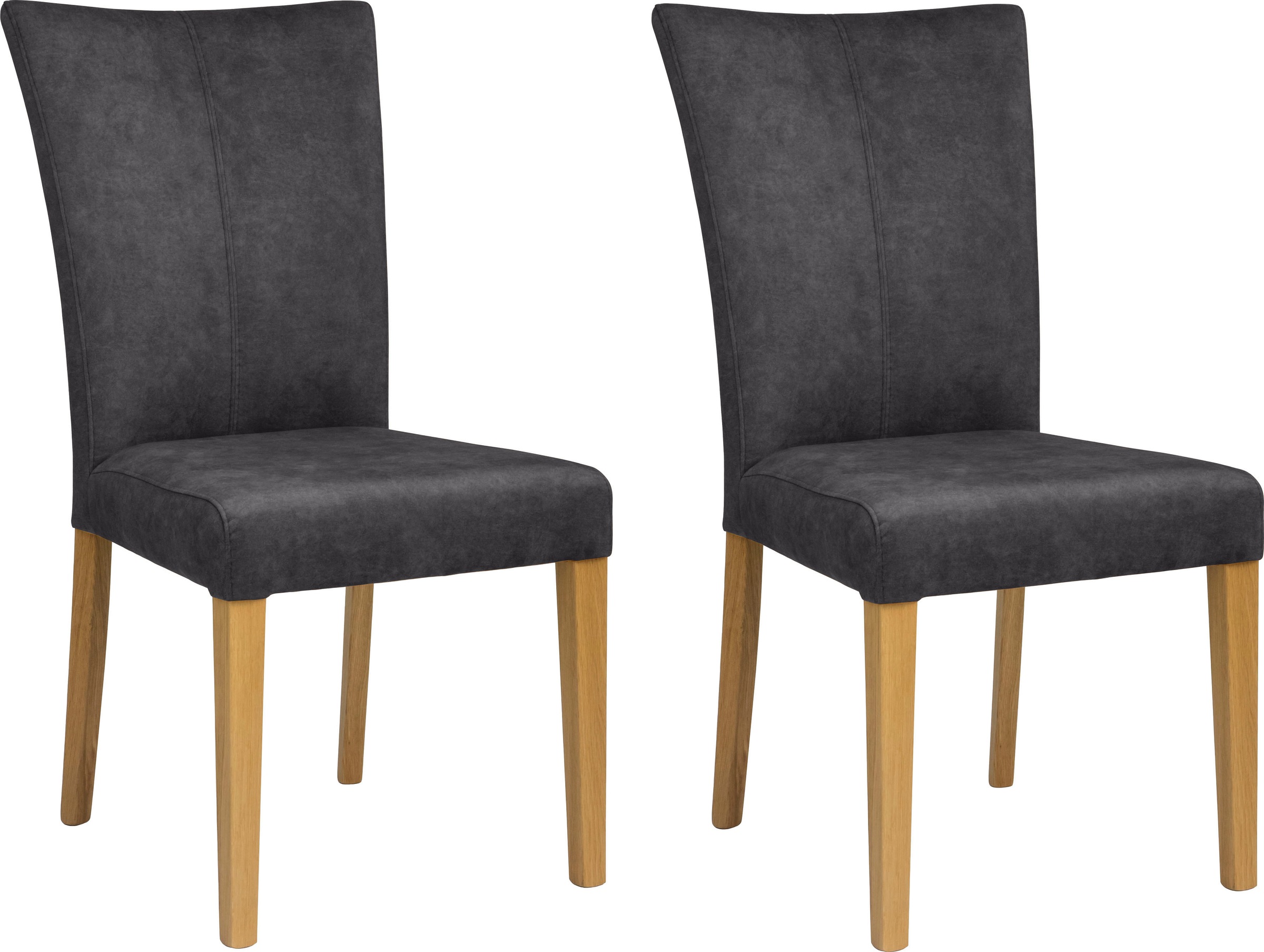 Home affaire 4-Fußstuhl »Aspen«, (Set), 2 St., Samtvelours