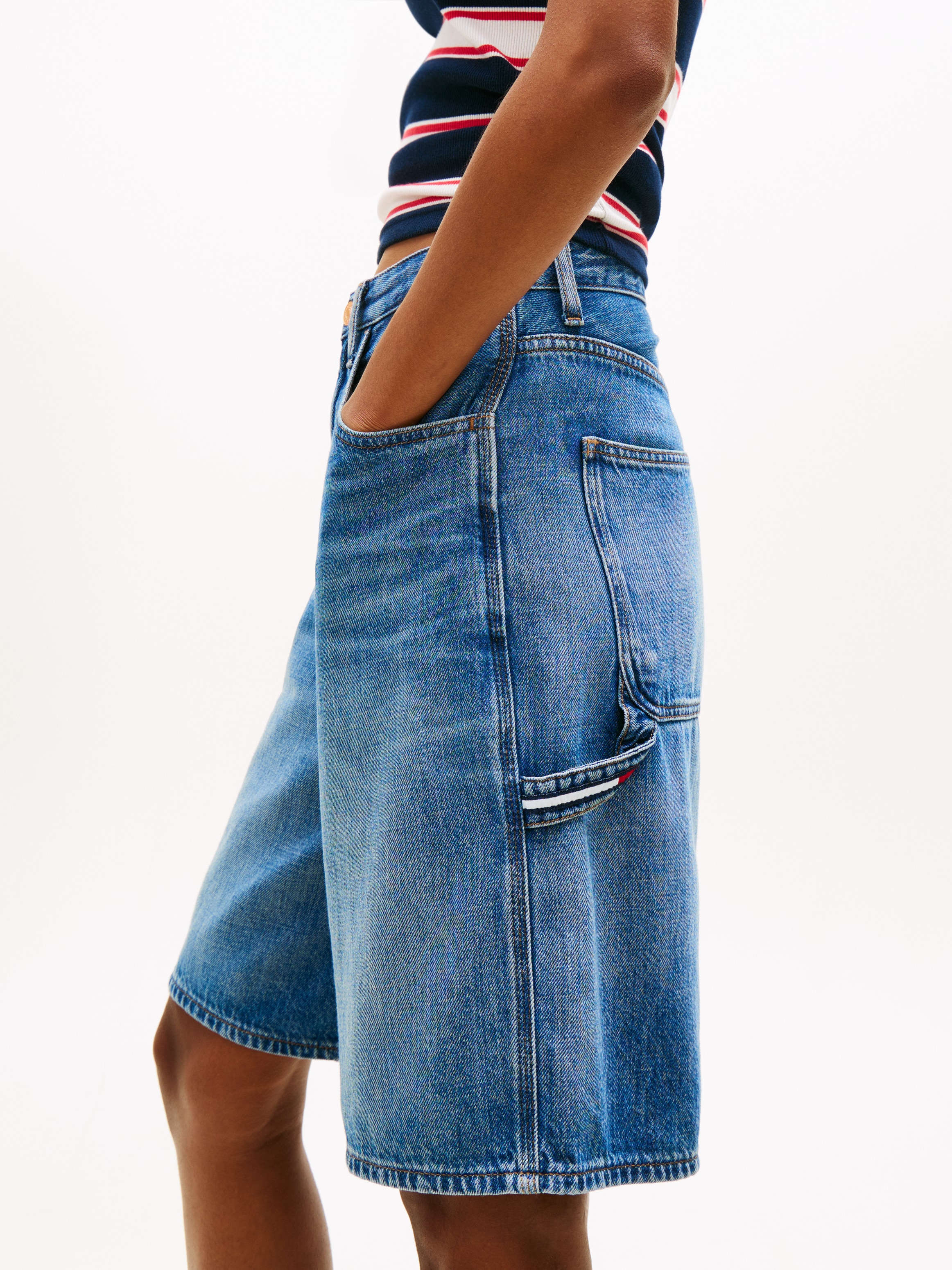 Tommy Jeans Shorts »CHARLIE LS SHORT CARP BJ8054«  Bermudas mit Hammerschlaufe, Loose Fit