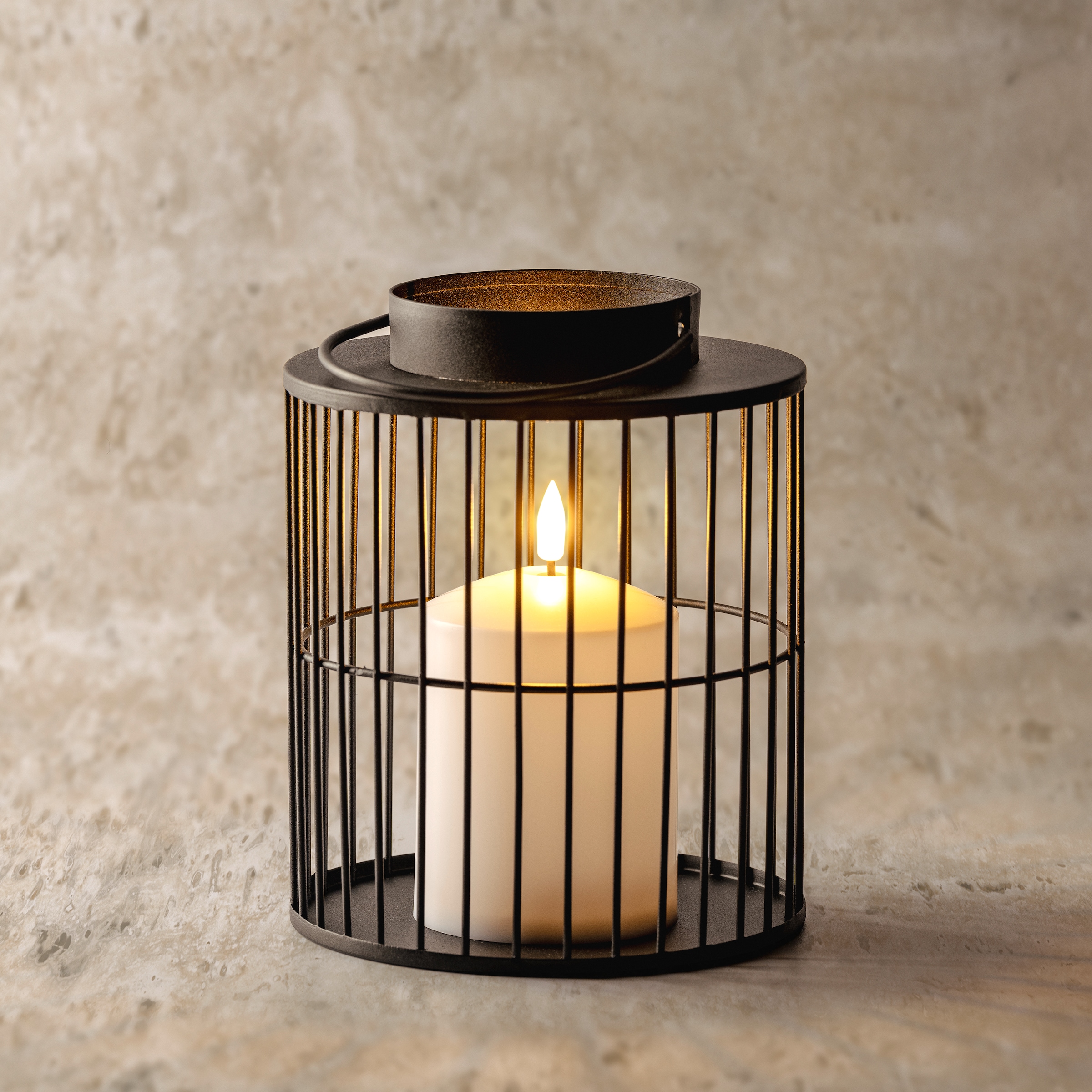 LEONARDO LED-Leuchte »Silenzio« aus schwarzem Metall