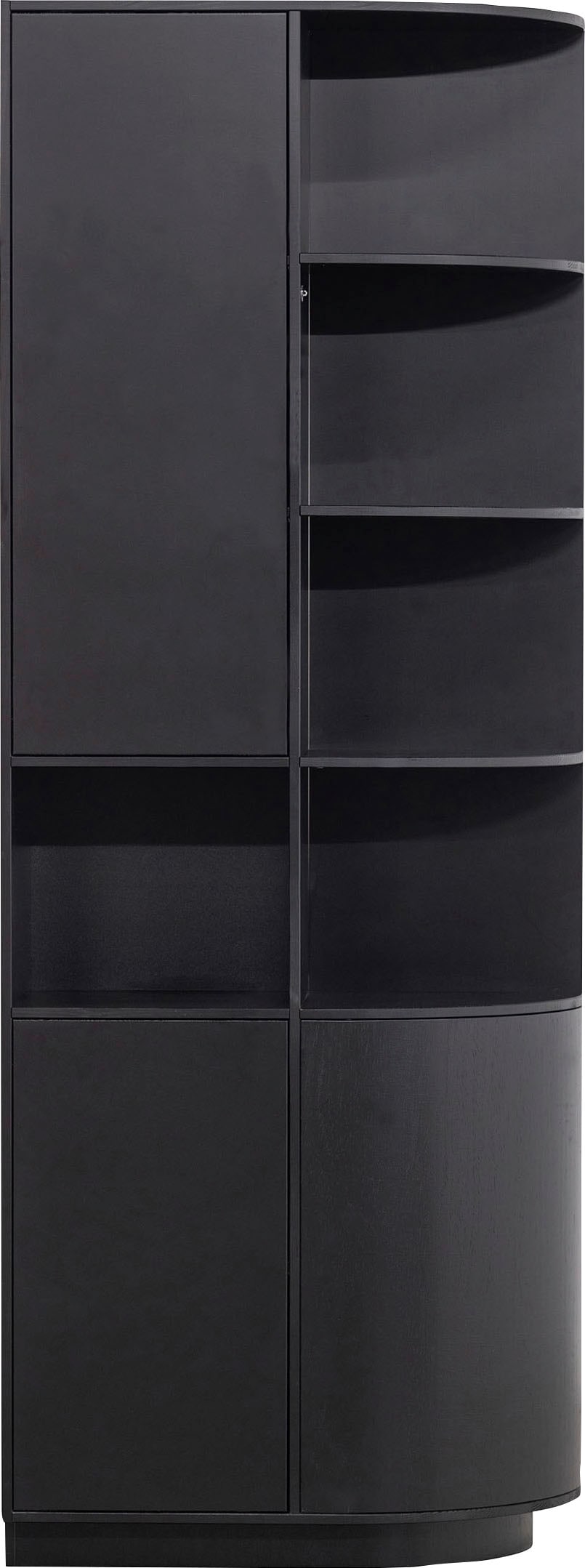 WOOOD Vitrine »Finca«, mit modernem Push-to-Open-System, Breite 78 cm