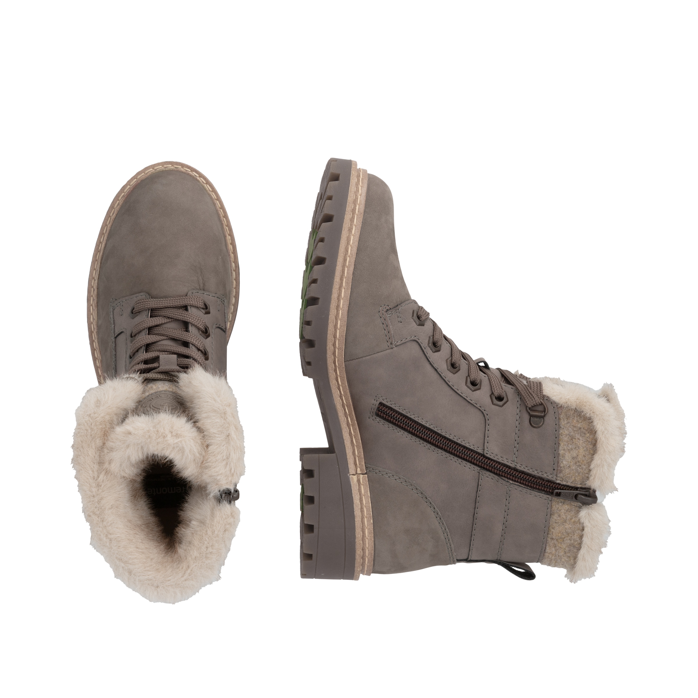 Remonte Winterboots  Schnürboots mit wasserabweisender TEX-Membrane, Schurwollfutter