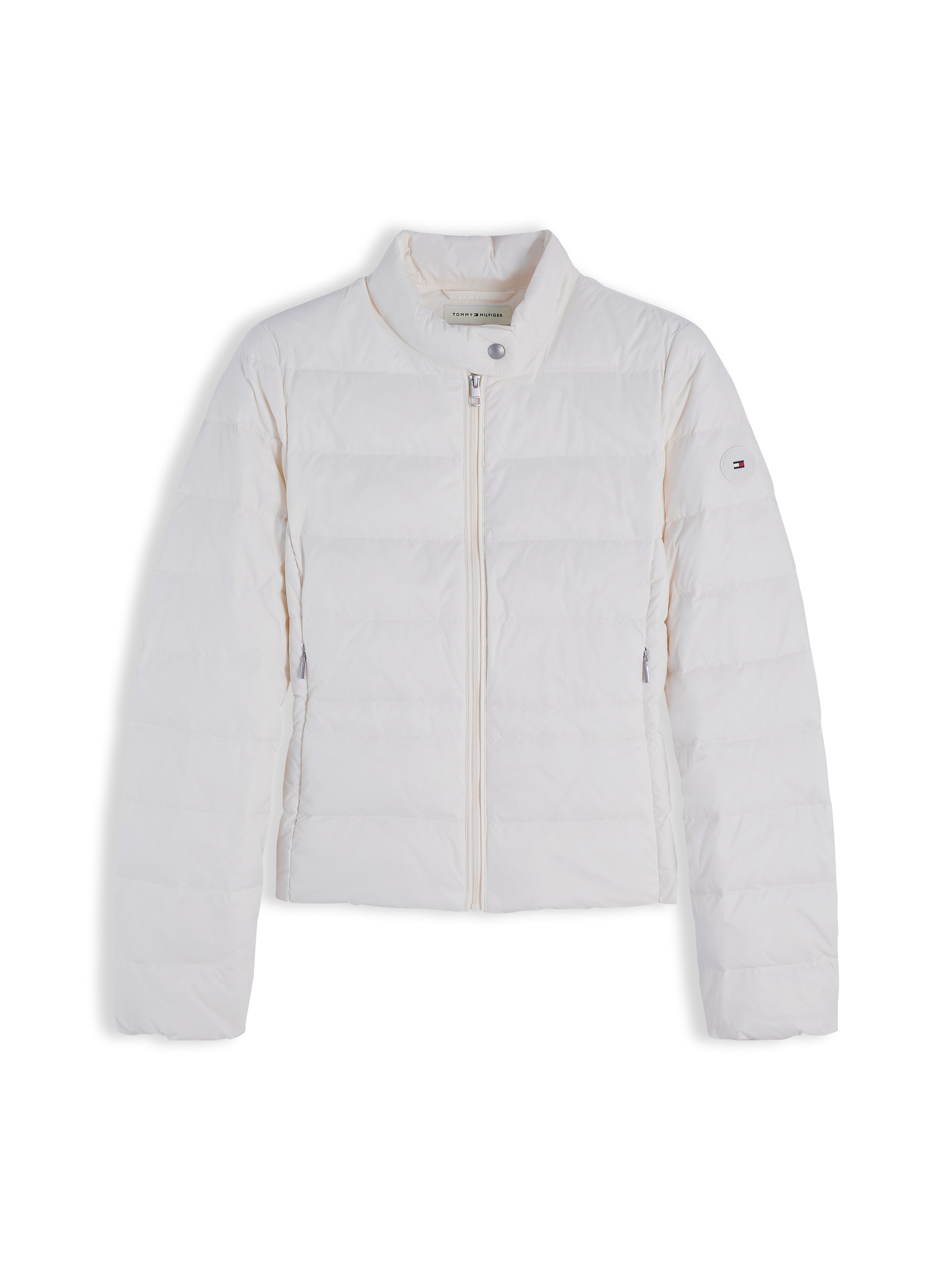 Tommy Hilfiger Daunenjacke »LW DOWN PACKABLE JACKET« ohne Kapuze aus pflegeleichter Kunstfaser, leichte Steppqualität