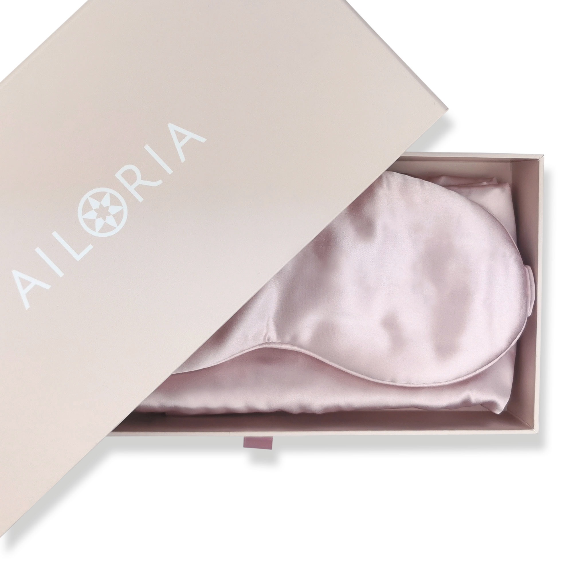 AILORIA Dekokissen »Seidenkissenbezug + Maske BEAUTY SLEEP SET (70x50)«