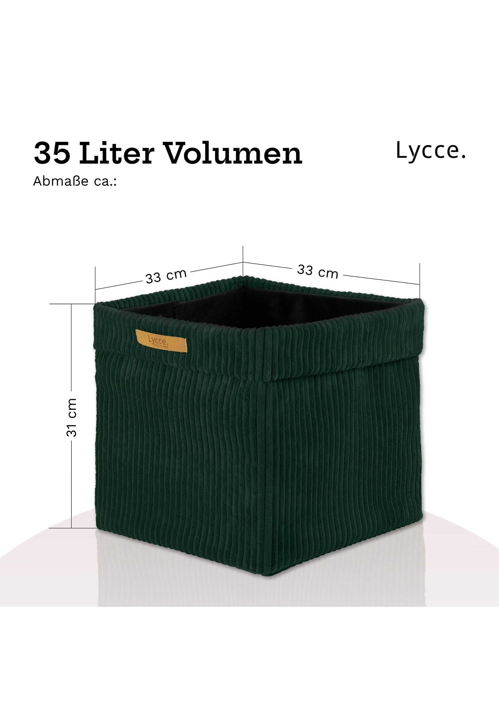 Lycce Aufbewahrungsbox »Aufbewahrungskorb Faltbare Aufbewahrungsbox Cord 1P 1er Pack«